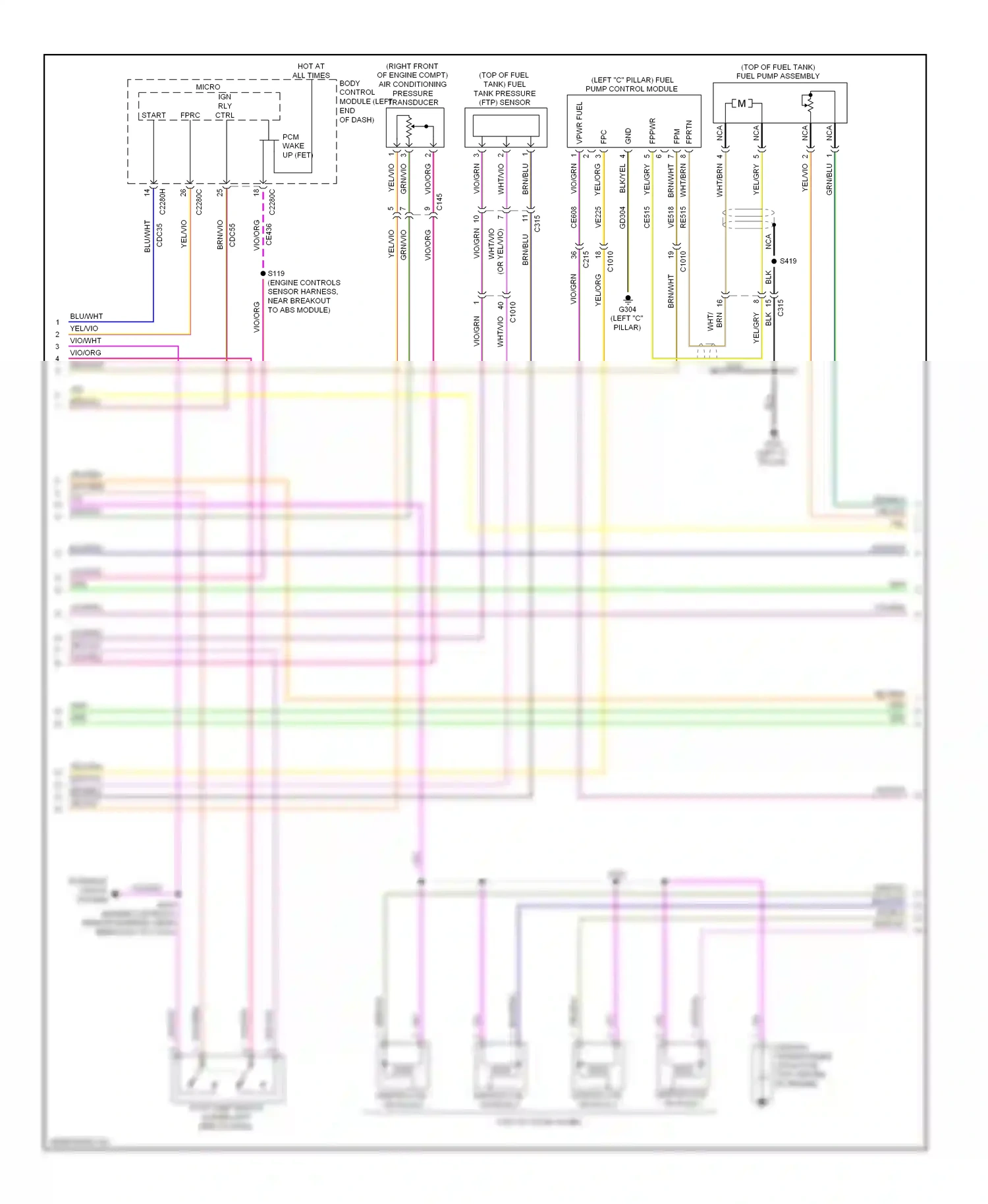 Lincoln MKZ II (2012-2016) nca wiring diagram  (97 of 113)