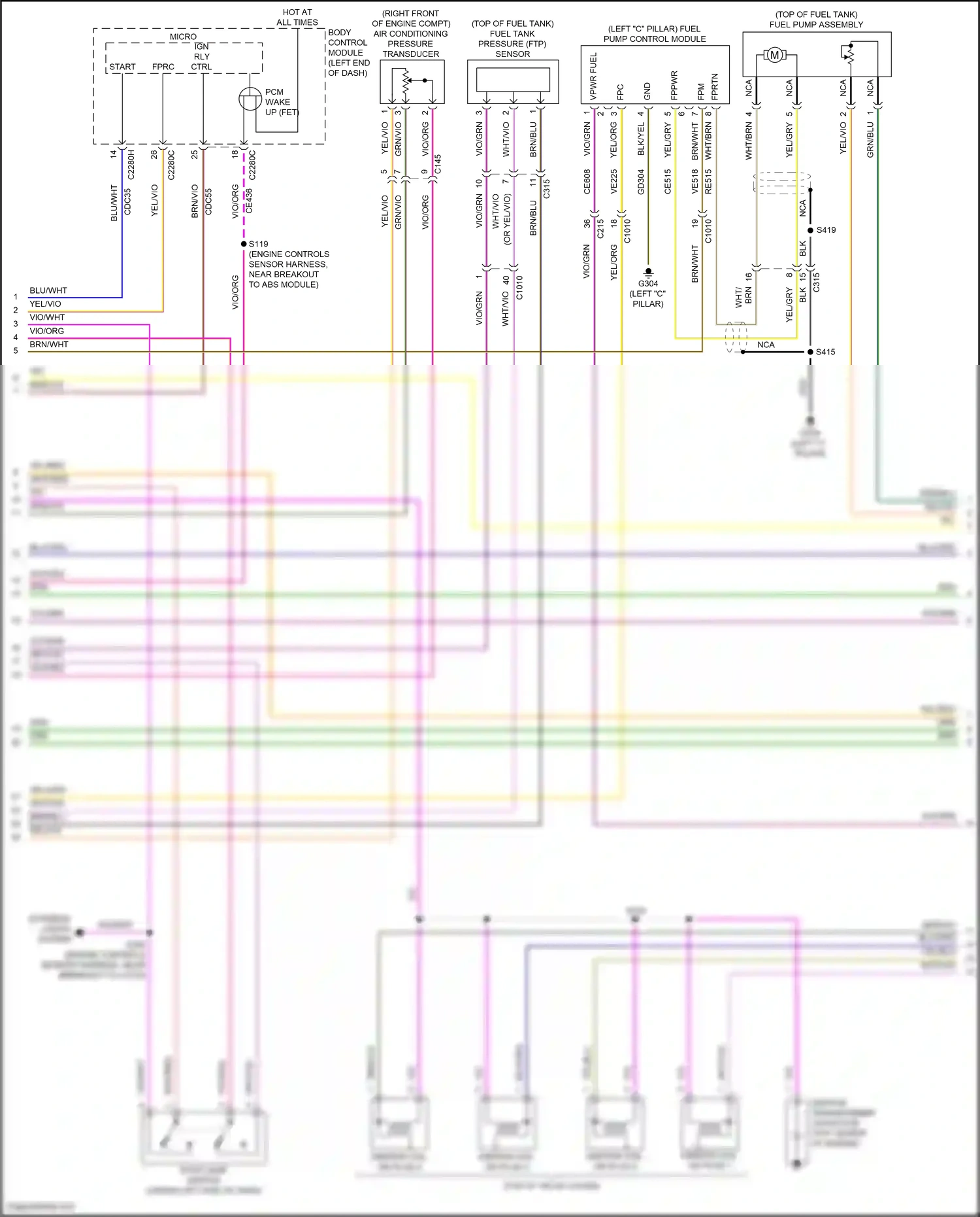 Lincoln MKZ II (2012-2016) nca wiring diagram  (80 of 113)