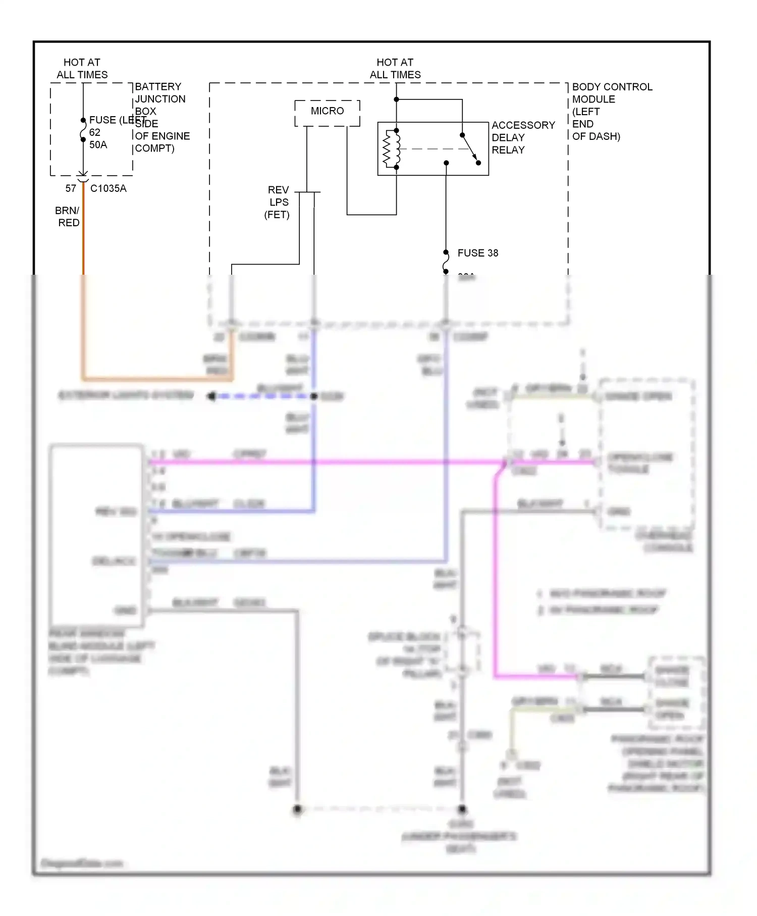 Lincoln MKZ II (2012-2016) nca wiring diagram  (79 of 113)