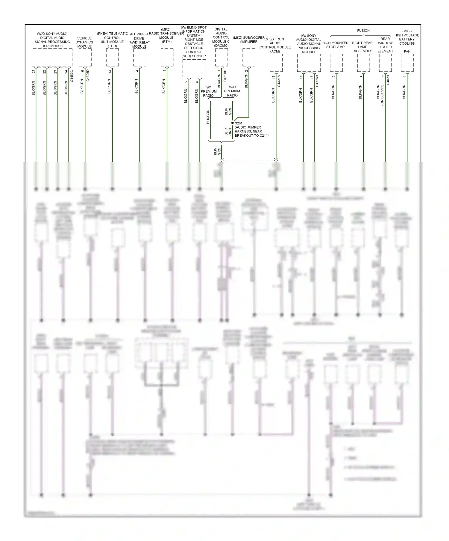 Lincoln MKZ II (2012-2016) nca wiring diagram  (47 of 113)