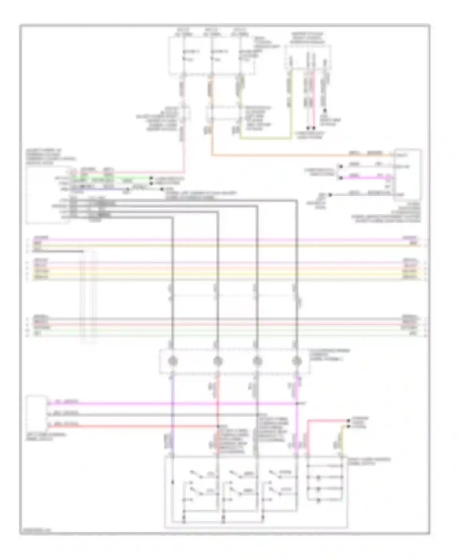Wiring diagram red brn/ for Lincoln MKZ II (2012-2016) (1 of 5)