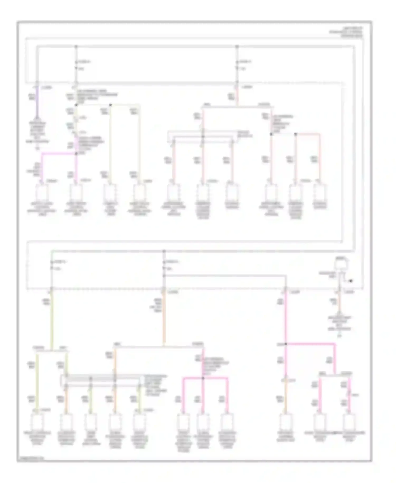 Wiring diagram red for Lincoln MKZ II (2012-2016) (8 of 69)