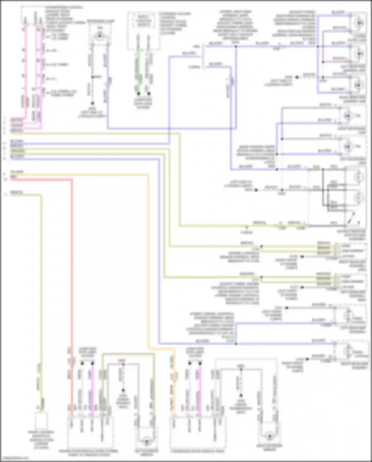 Wiring diagram reversing lamp for Lincoln MKZ II (2012-2016) (7 of 7)