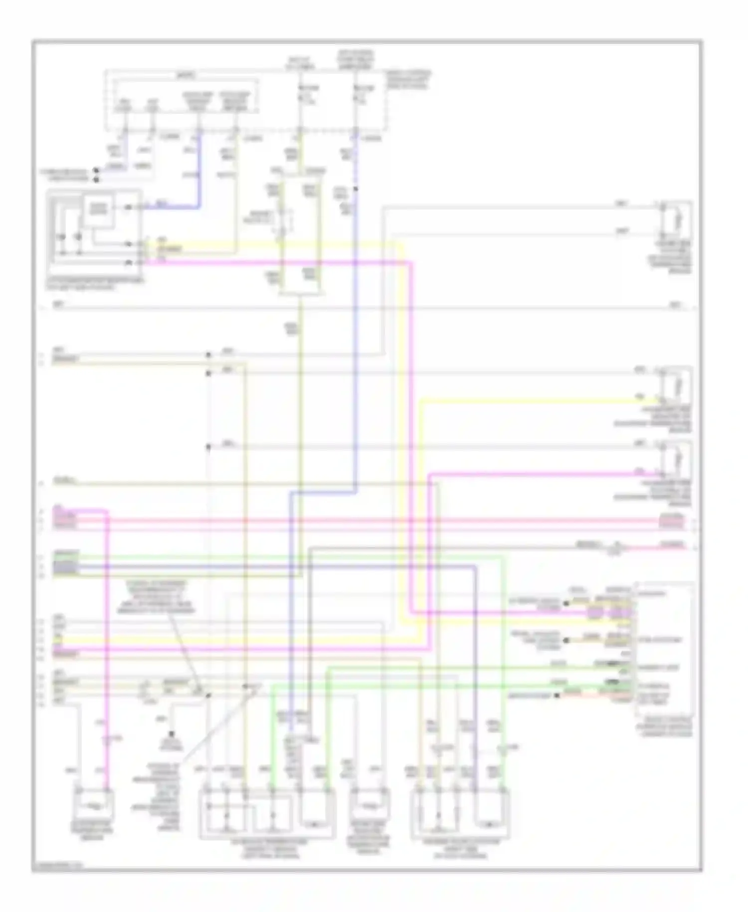 Wiring diagram solid state for Lincoln MKZ II (2012-2016) (1 of 4)
