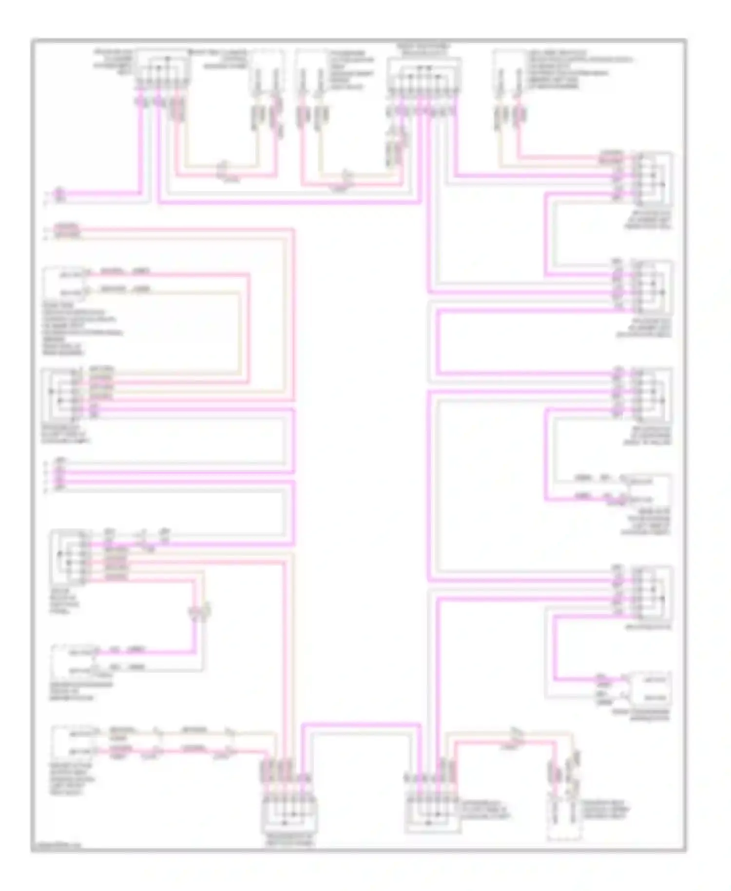 Wiring diagram splice block 42 for Lincoln MKZ II (2012-2016) (1 of 1)