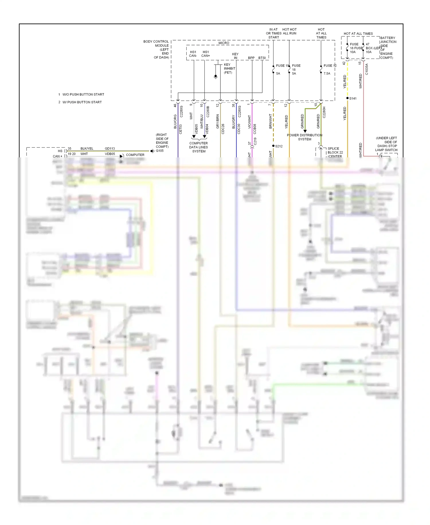 Lincoln MKZ II (2012-2016) tr rtn wiring diagram  (3 of 6)