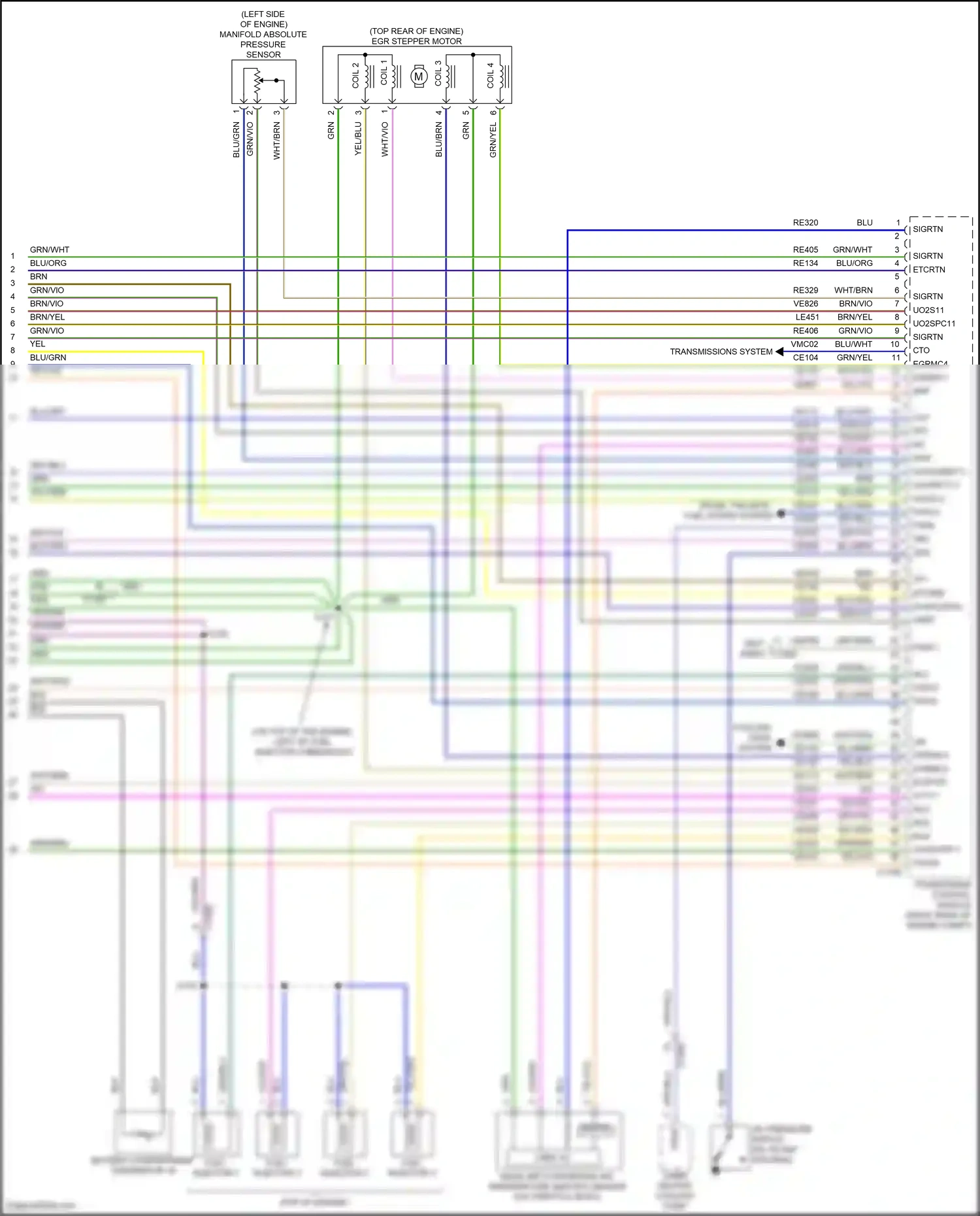 Lincoln MKZ II (2012-2016) trunk, tailgate, fuel doors system wiring diagram  (3 of 6)