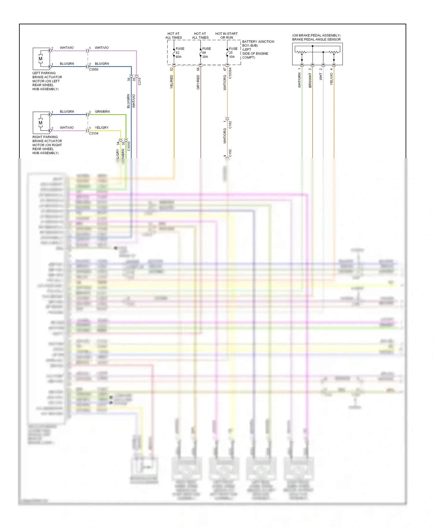 Lincoln MKZ II (2012-2016) vac pump wiring diagram  (1 of 1)
