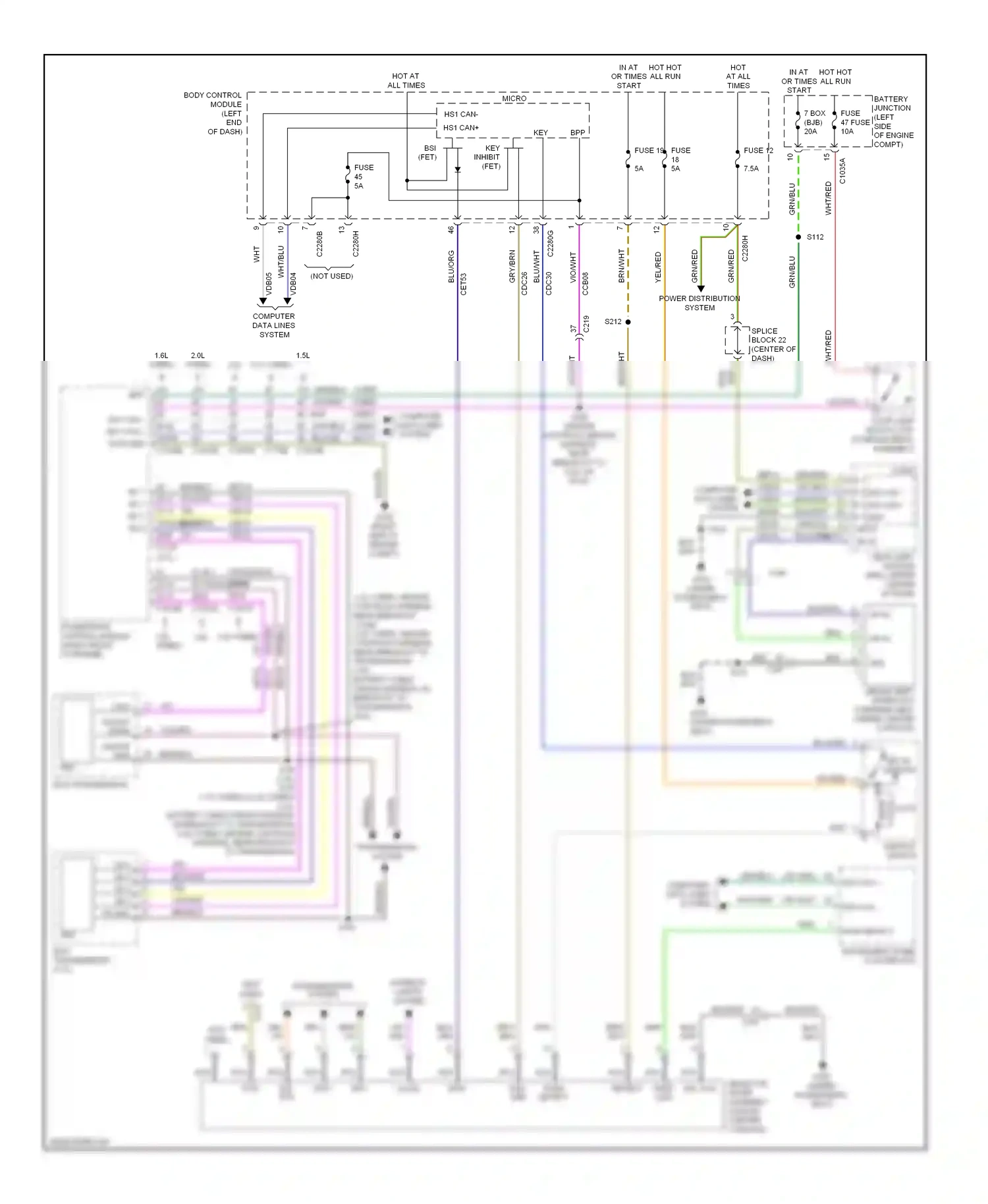 Lincoln MKZ II (2012-2016) vio wiring diagram  (48 of 163)