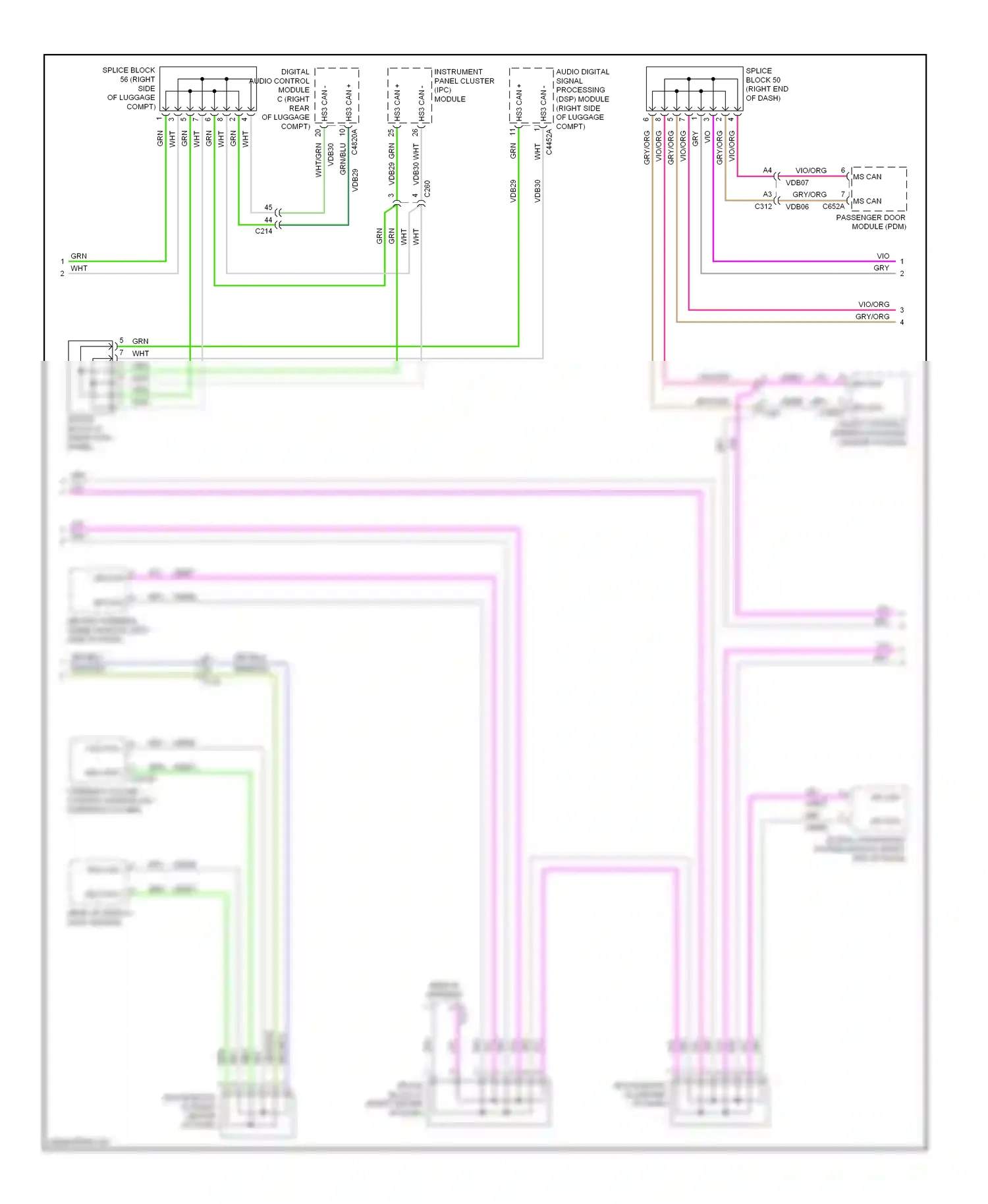 Lincoln MKZ II (2012-2016) vio wiring diagram  (103 of 163)