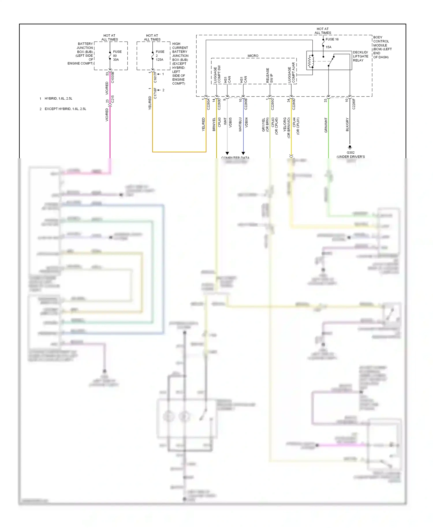 Lincoln MKZ II (2012-2016) vio wiring diagram  (162 of 163)