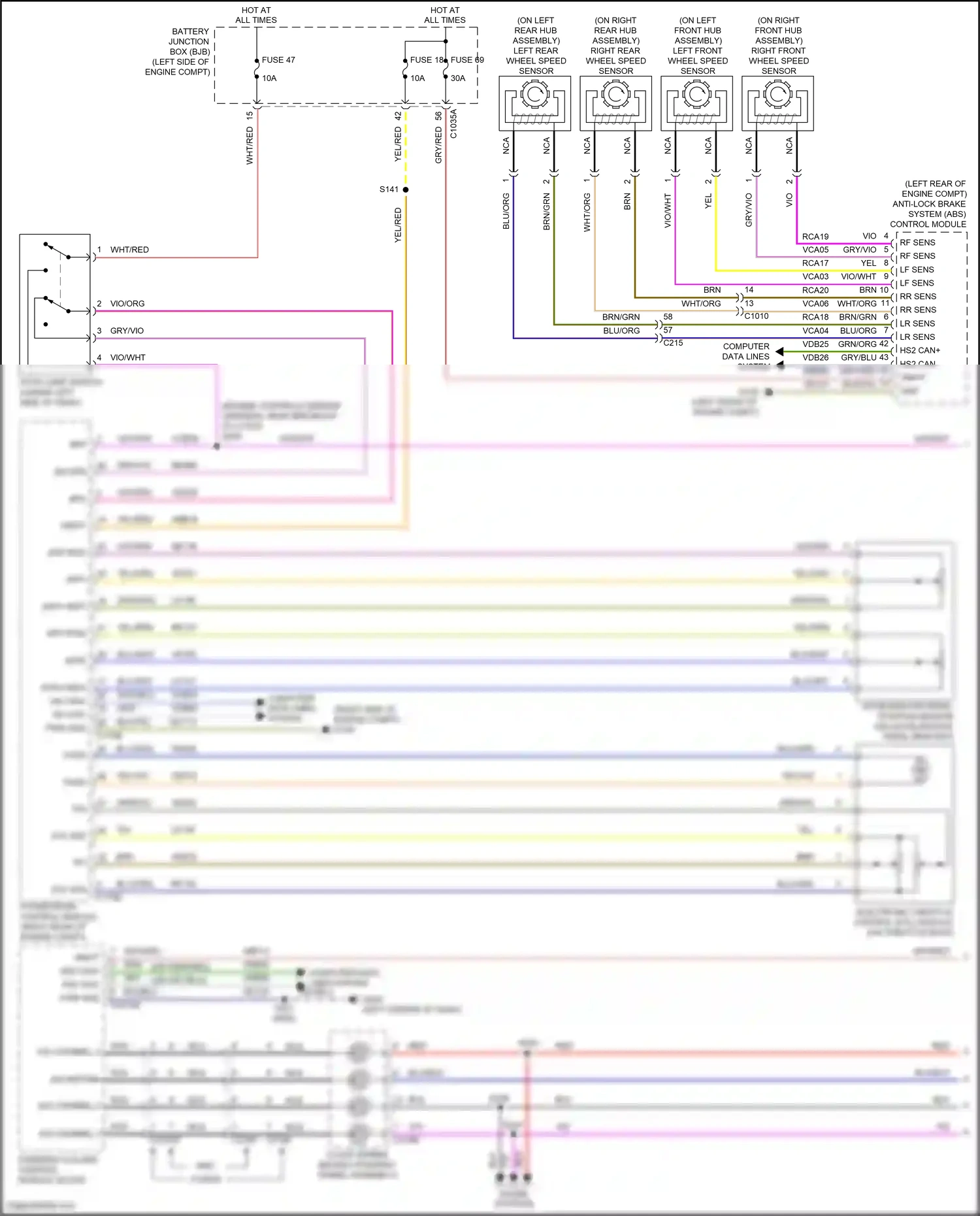 Lincoln MKZ II (2012-2016) vio wiring diagram  (63 of 163)