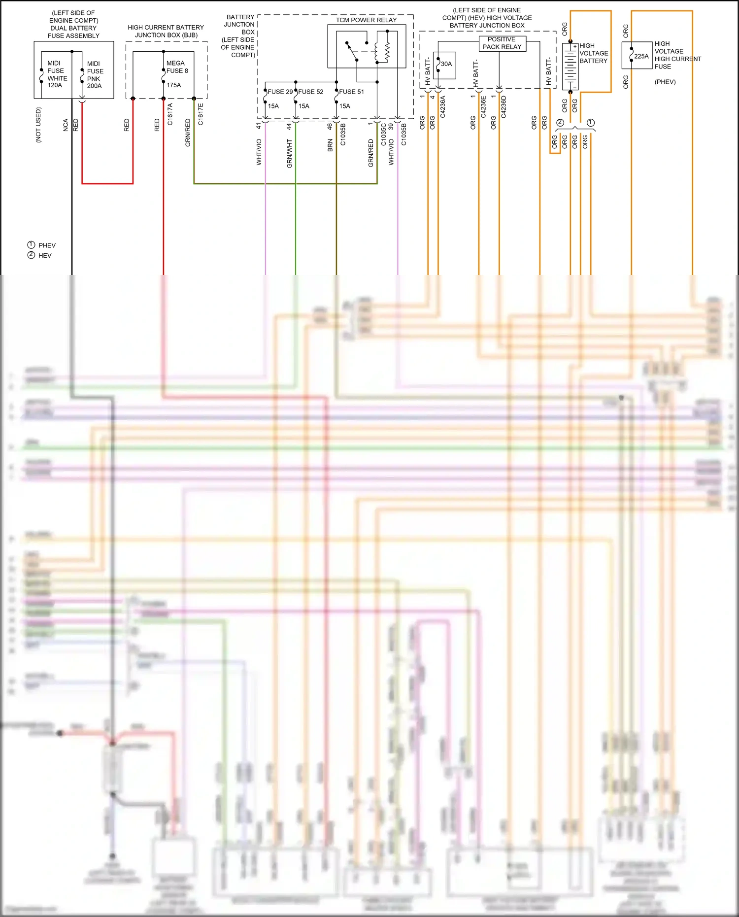 Lincoln MKZ II (2012-2016) vio/brn wiring diagram  (26 of 30)