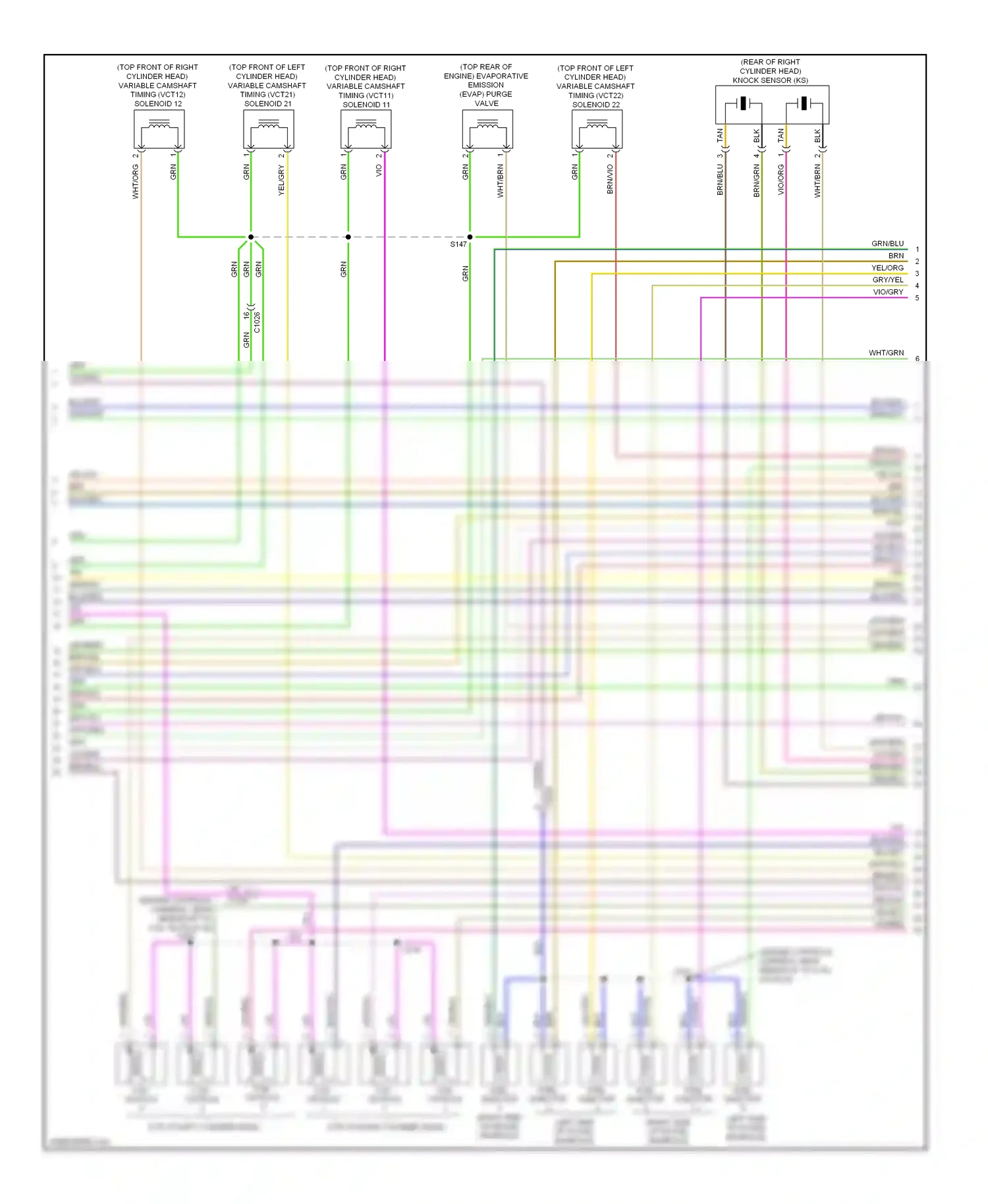 Lincoln MKZ II (2012-2016) vio/brn wiring diagram  (29 of 30)