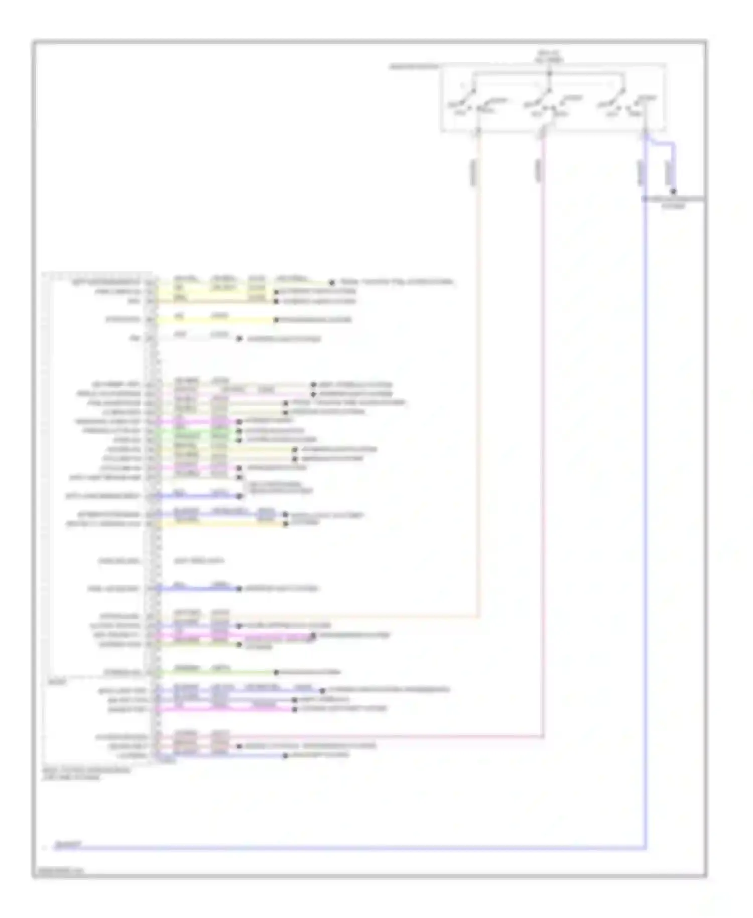 Wiring diagram wht/vio for Lincoln MKZ II (2012-2016) (6 of 54)
