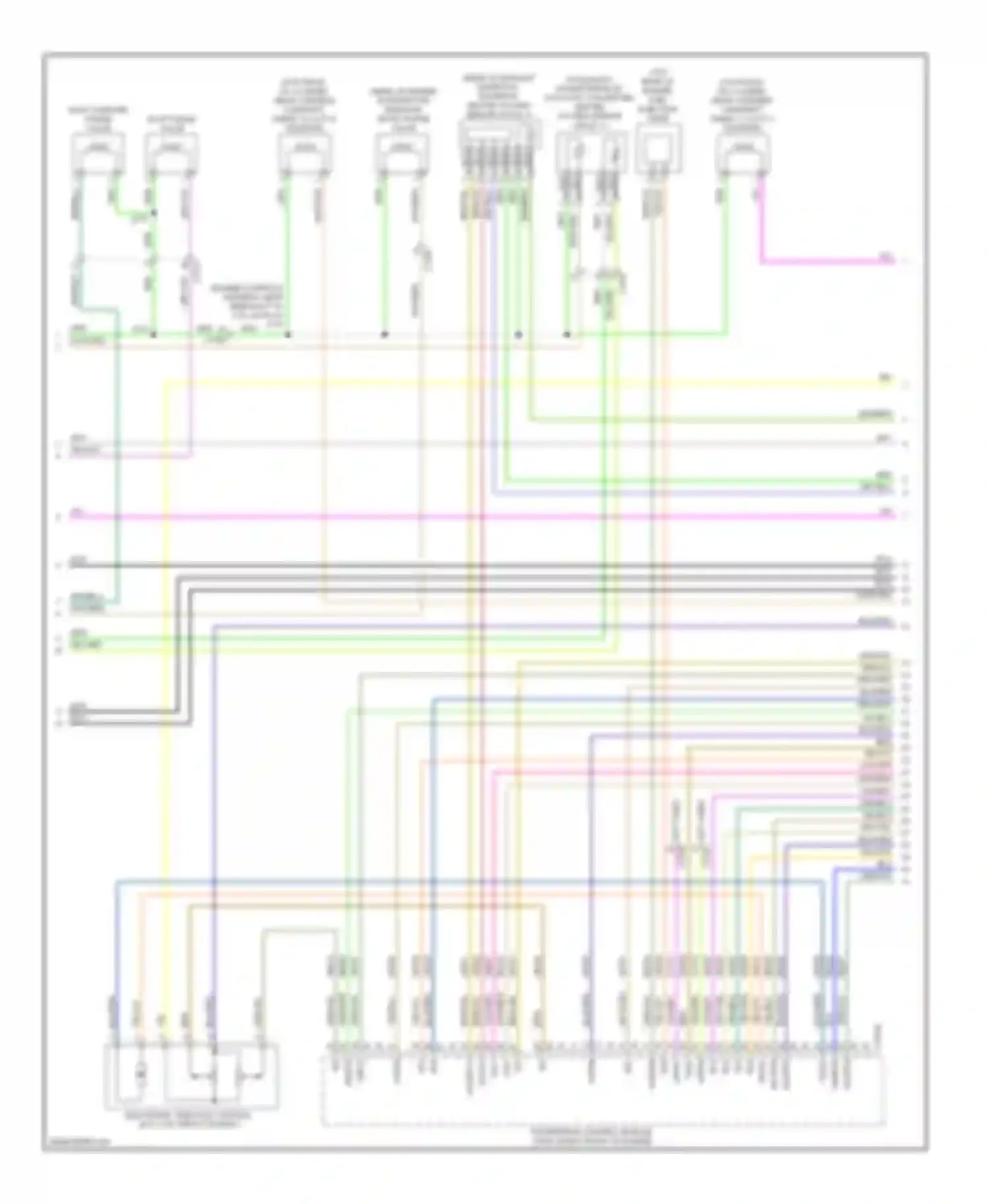Wiring diagram yel/blu for Lincoln MKZ II (2012-2016) (38 of 49)