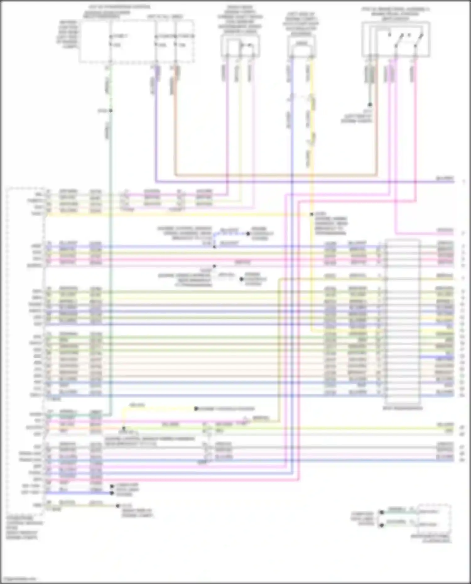 Car Wiring Diagrams for Nautilus Lincoln I (2018-2024): 2.0l turbo, a/t circuit (1 of 3)