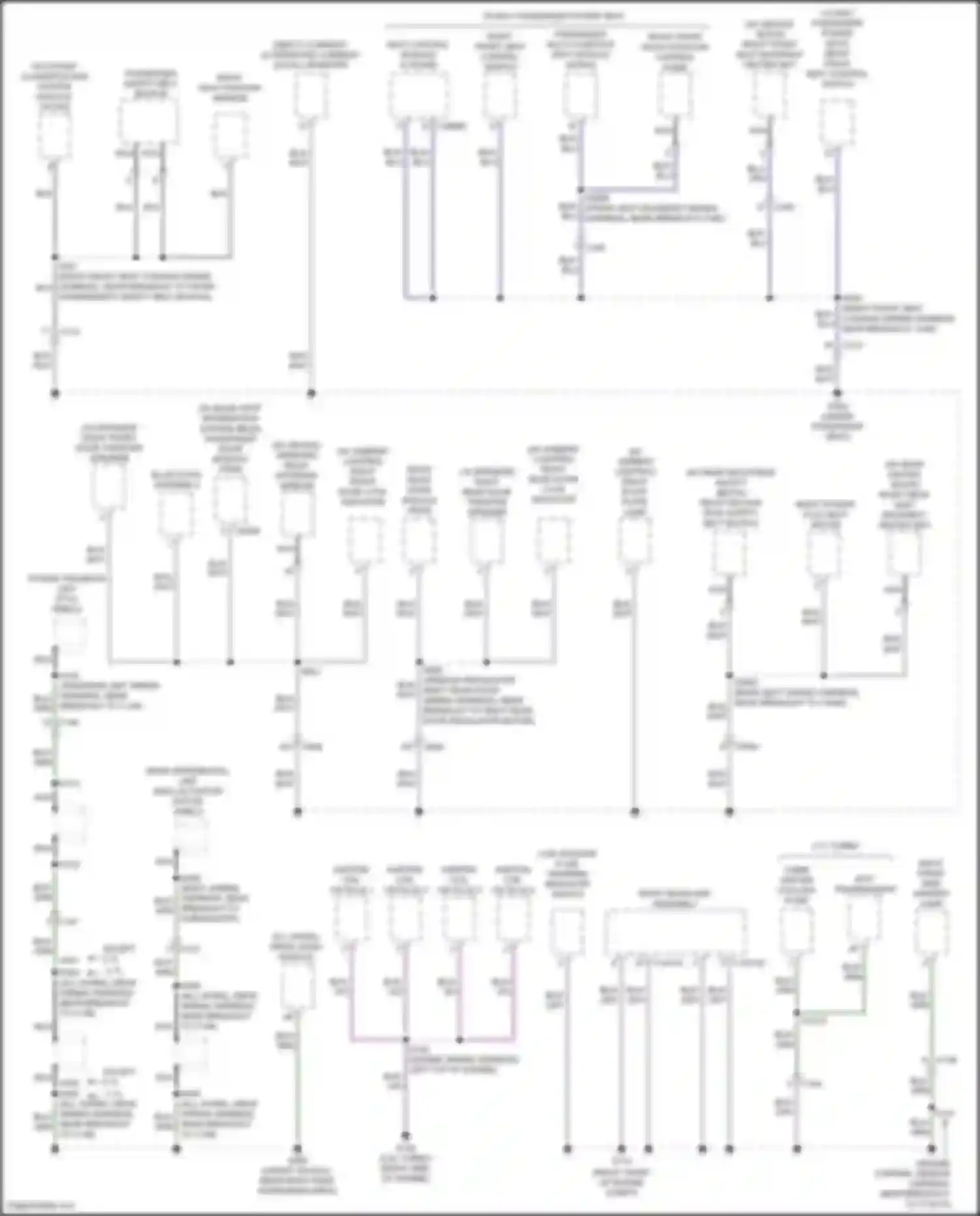 Wiring diagram 19 speaker for Lincoln Nautilus I (2018-2024) (3 of 4)