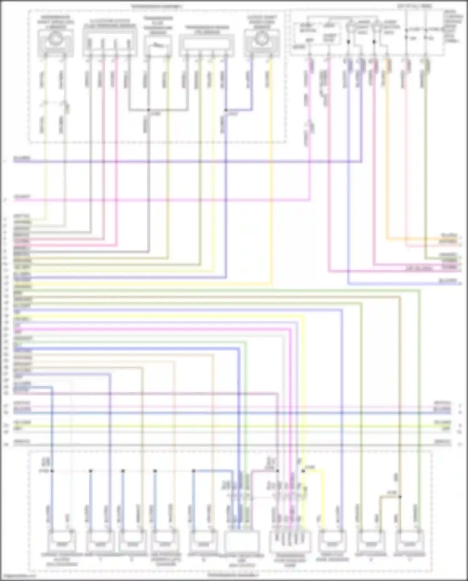 Wiring diagram blu for Lincoln Nautilus I (2018-2024) (84 of 85)
