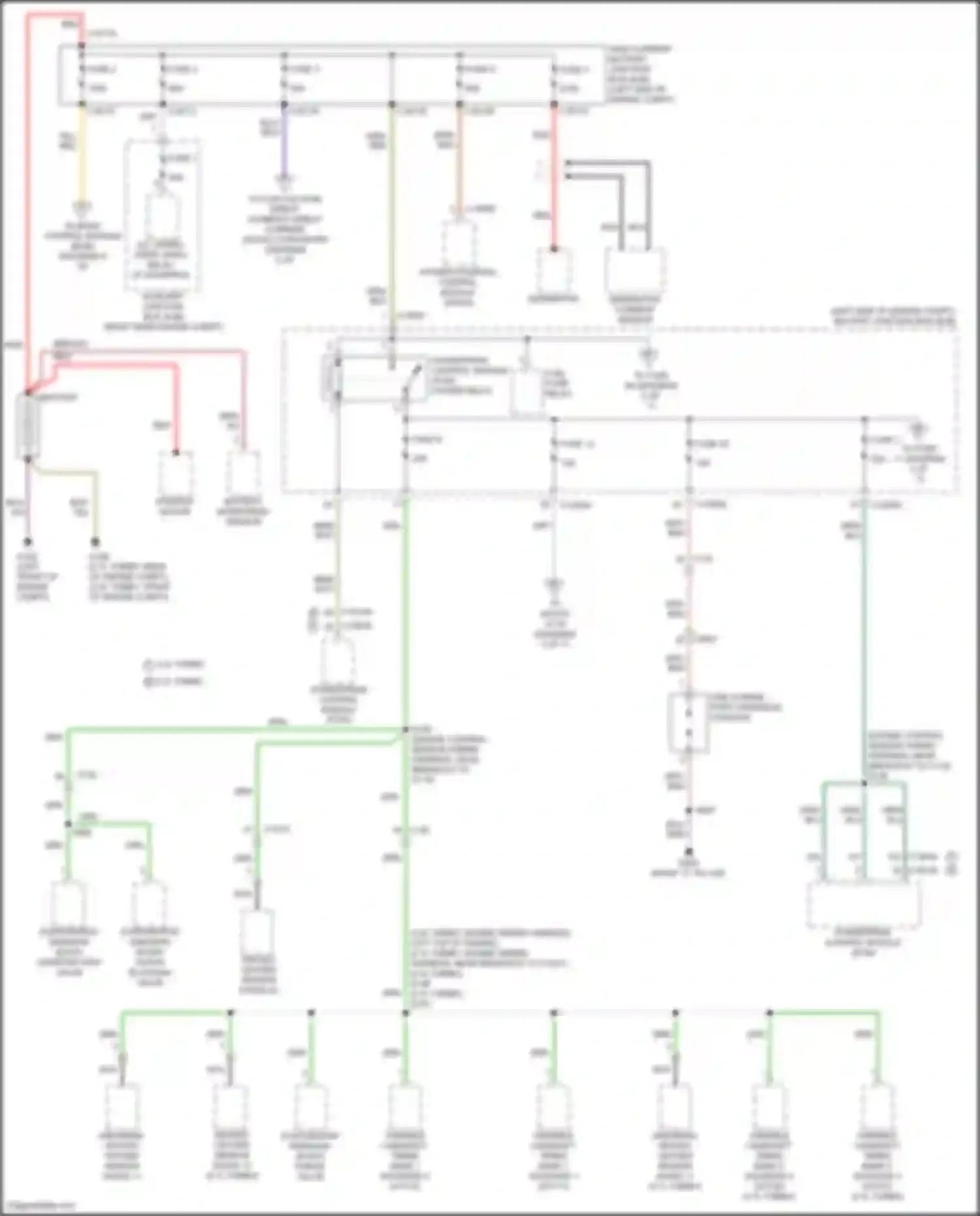 Wiring diagram blu for Lincoln Nautilus I (2018-2024) (52 of 85)