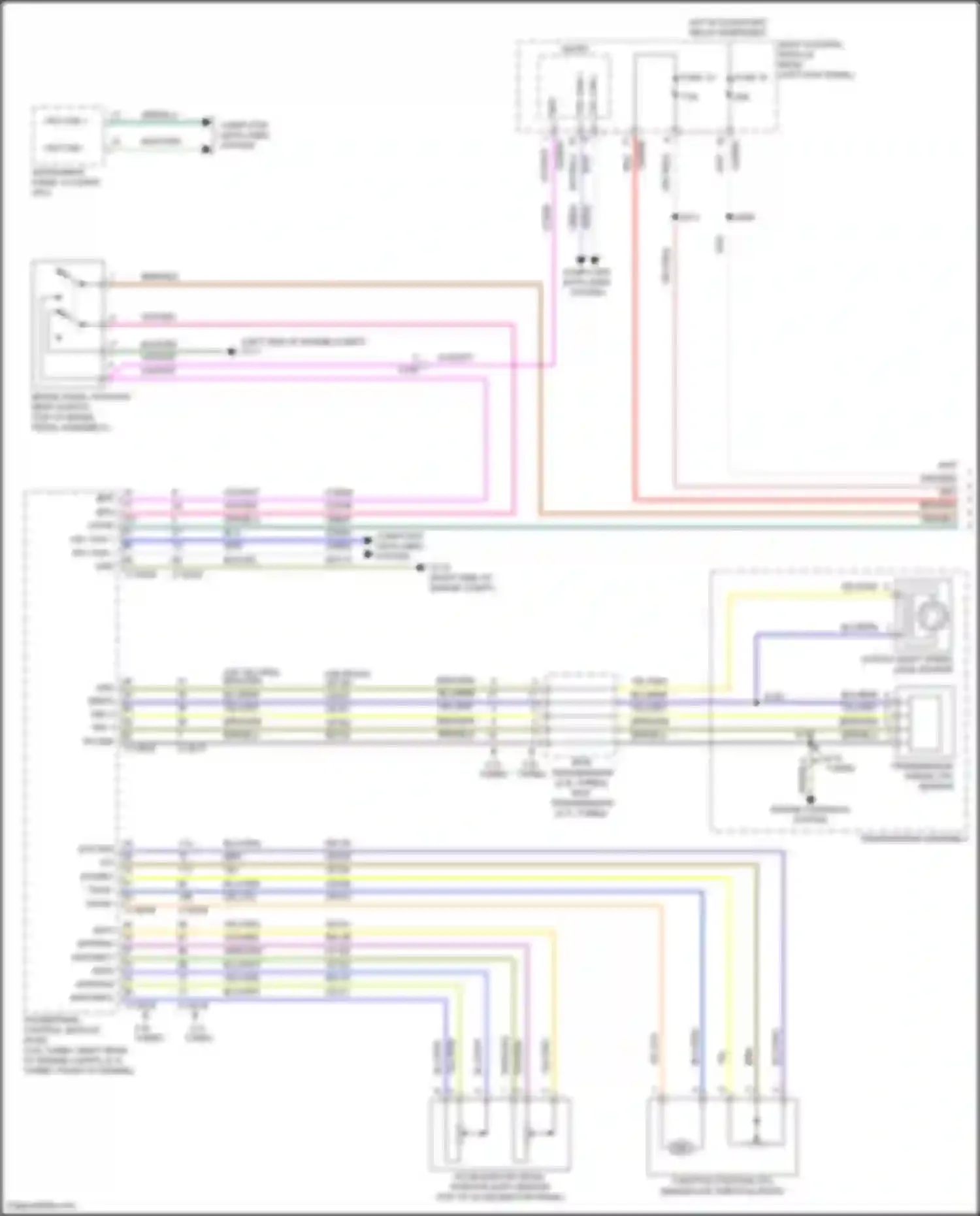 Wiring diagram blu/brn for Lincoln Nautilus I (2018-2024) (1 of 65)