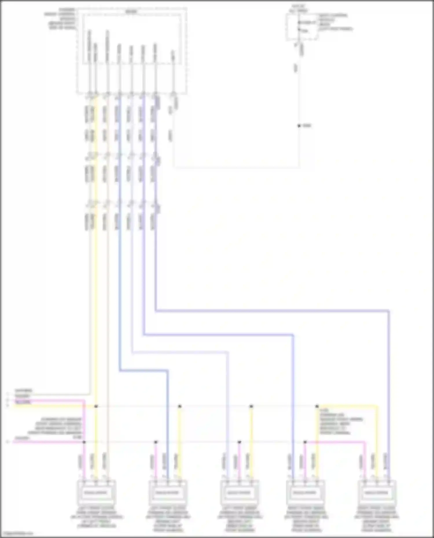 Wiring diagram blu/gry for Lincoln Nautilus I (2018-2024) (6 of 45)