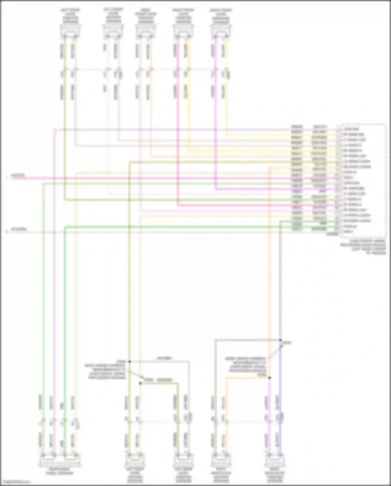Wiring diagram blu/wht for Lincoln Nautilus I (2018-2024) (14 of 80)