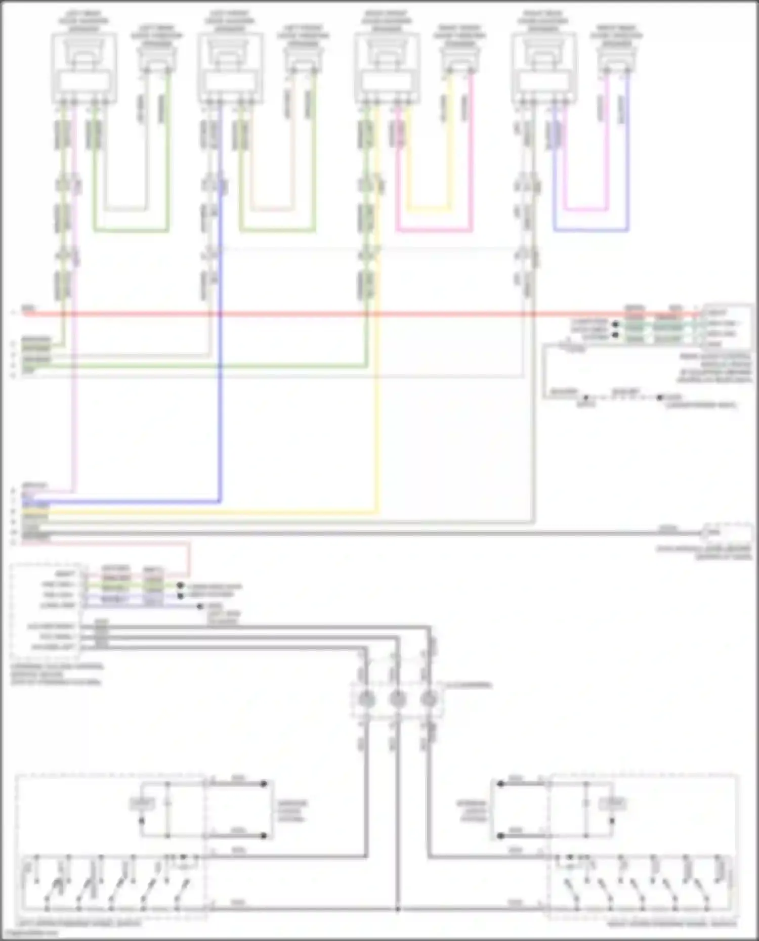 Wiring diagram blu/wht for Lincoln Nautilus I (2018-2024) (13 of 80)