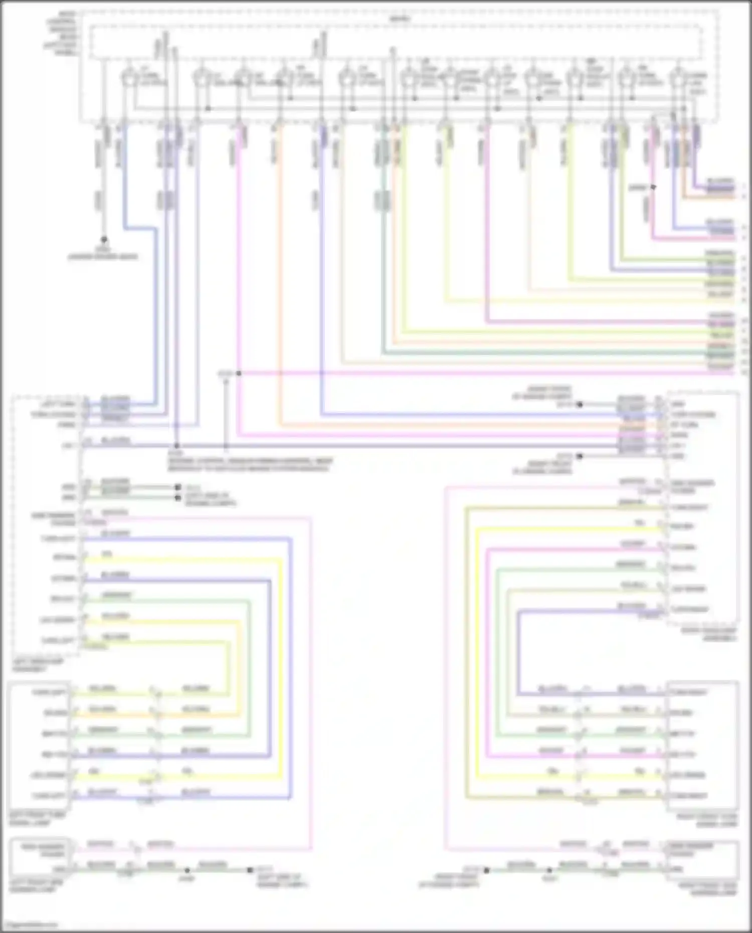Wiring diagram brn/red for Lincoln Nautilus I (2018-2024) (23 of 27)