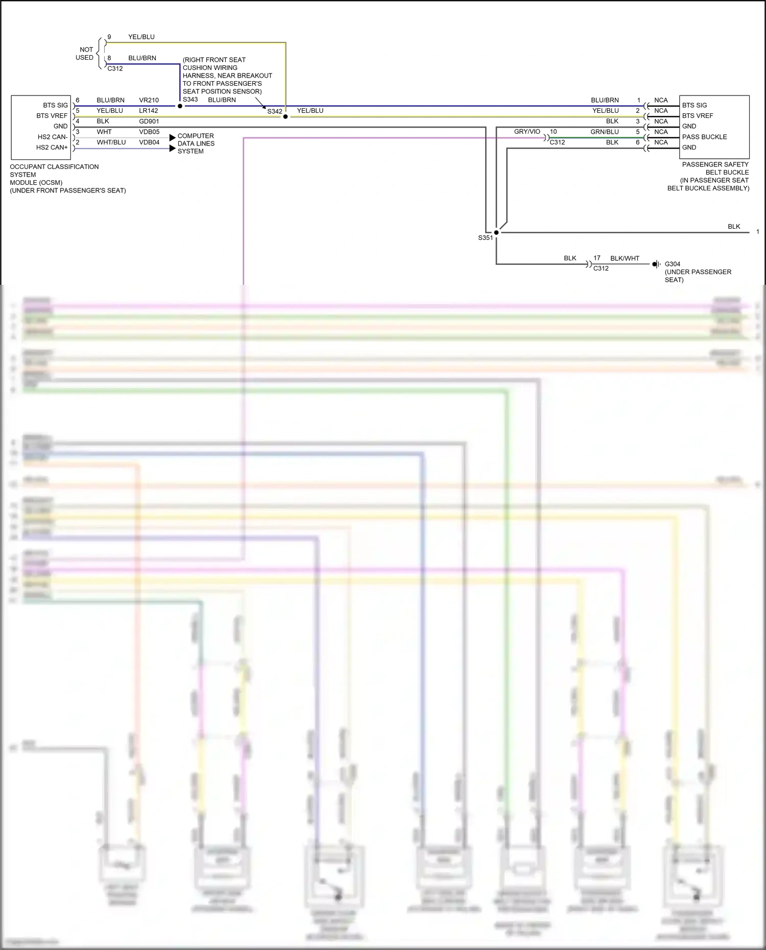 Lincoln Nautilus I (2018-2024) computer data lines system wiring diagram  (8 of 96)