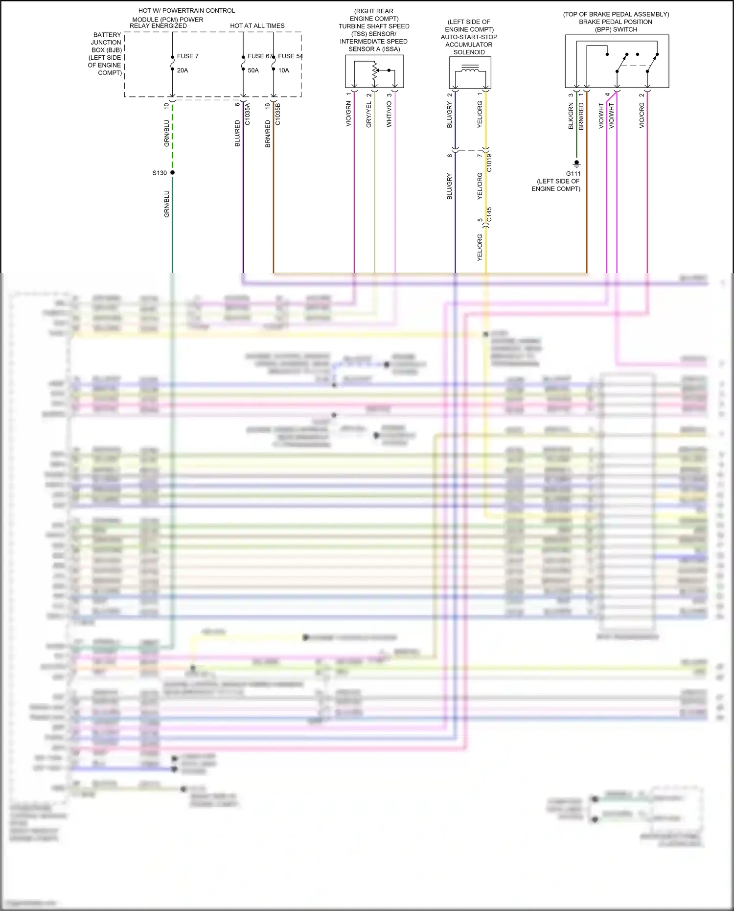 Lincoln Nautilus I (2018-2024) computer data lines system wiring diagram  (91 of 96)