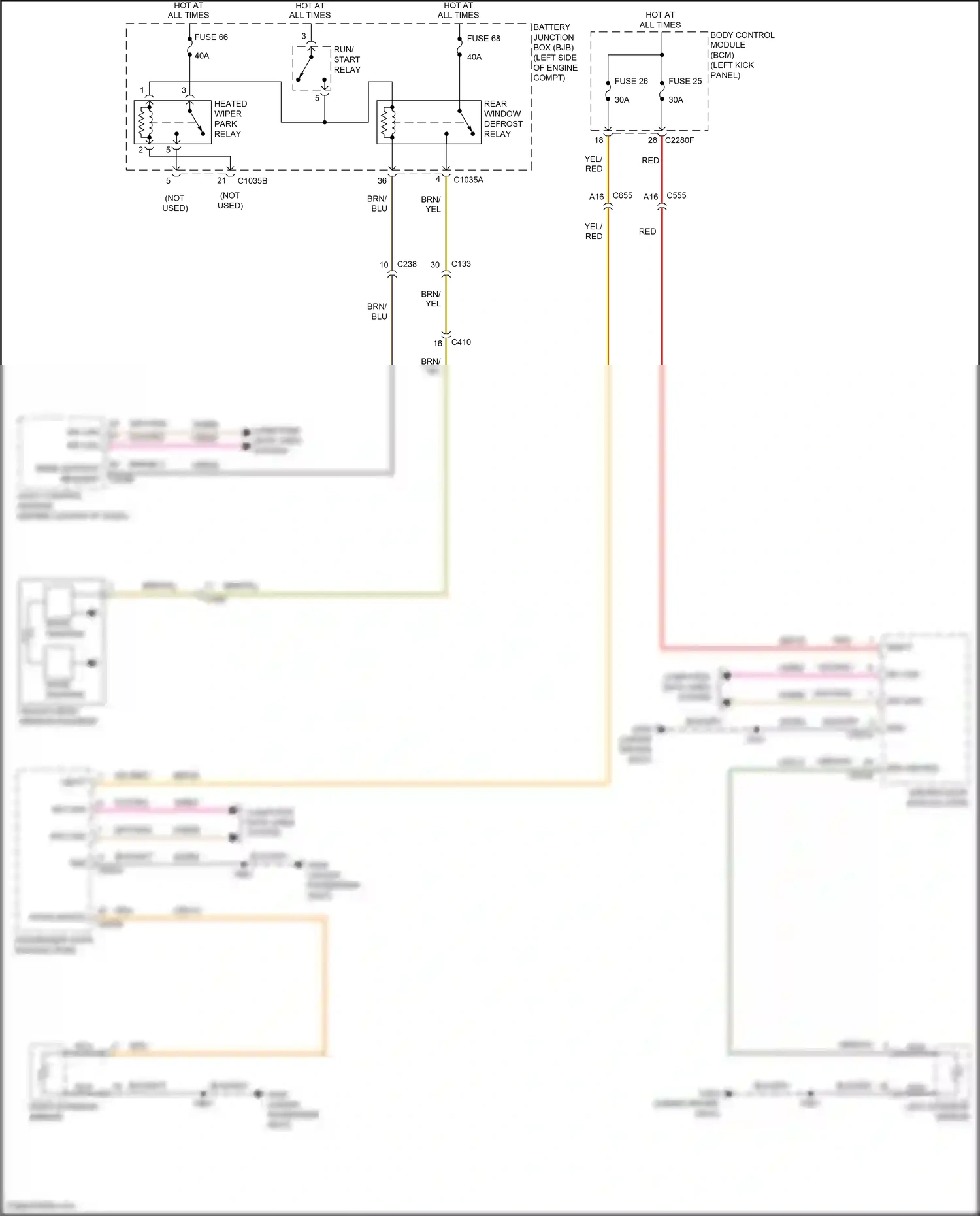 Lincoln Nautilus I (2018-2024) computer data lines system wiring diagram  (55 of 96)