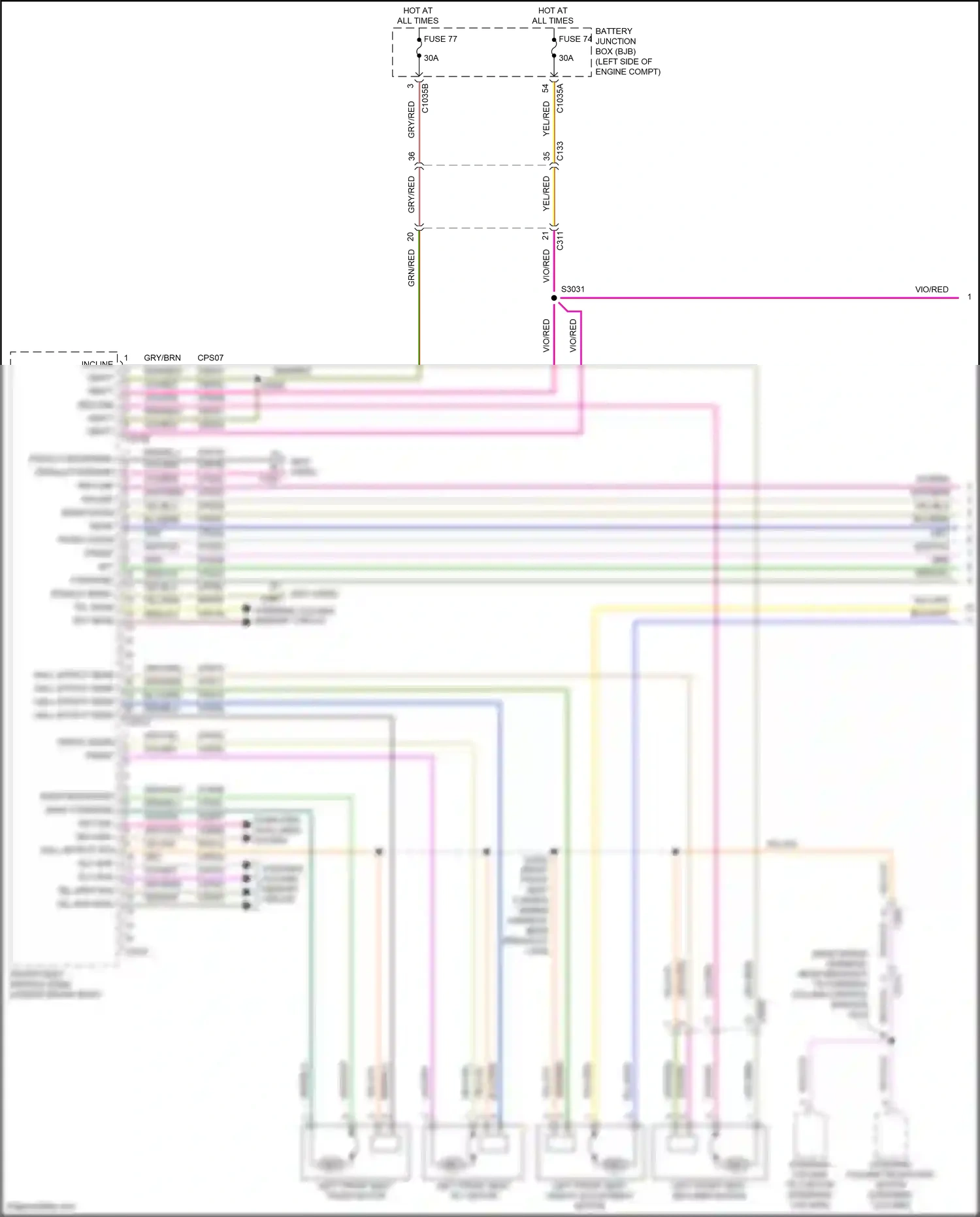 Lincoln Nautilus I (2018-2024) computer data lines system wiring diagram  (22 of 96)