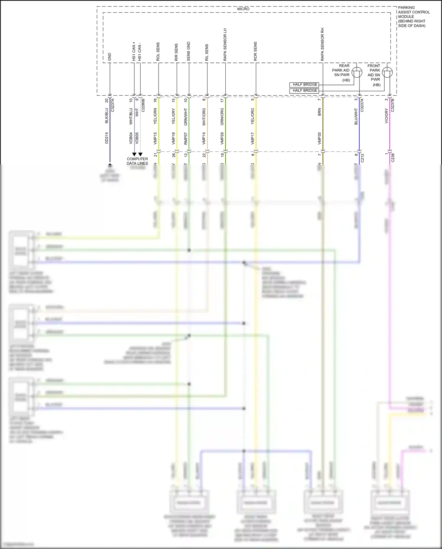 Lincoln Nautilus I (2018-2024) computer data lines system wiring diagram  (29 of 96)