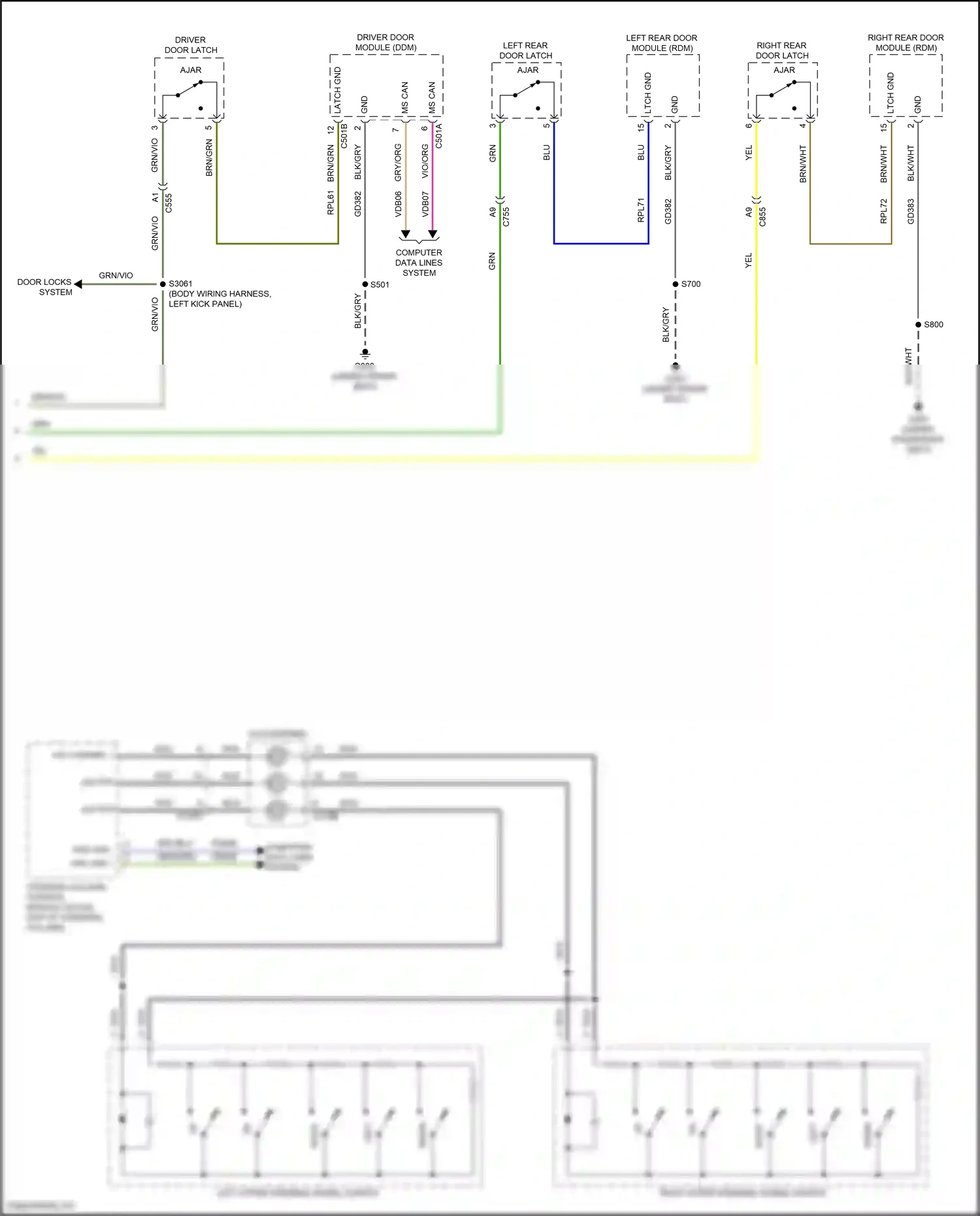 Lincoln Nautilus I (2018-2024) computer data lines system wiring diagram  (66 of 96)