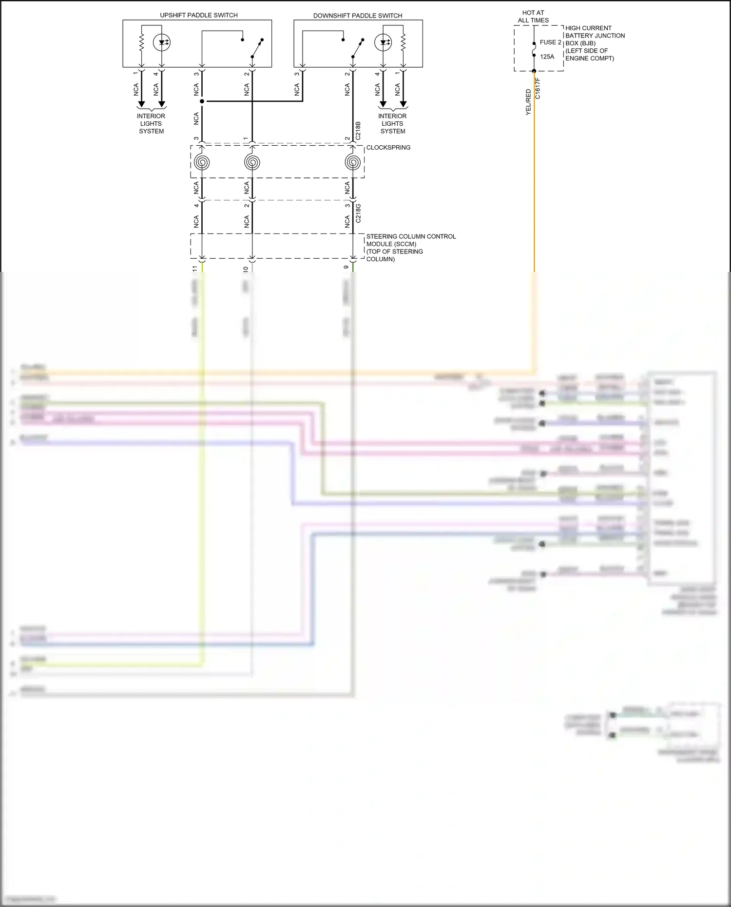 Lincoln Nautilus I (2018-2024) computer data lines system wiring diagram  (95 of 96)