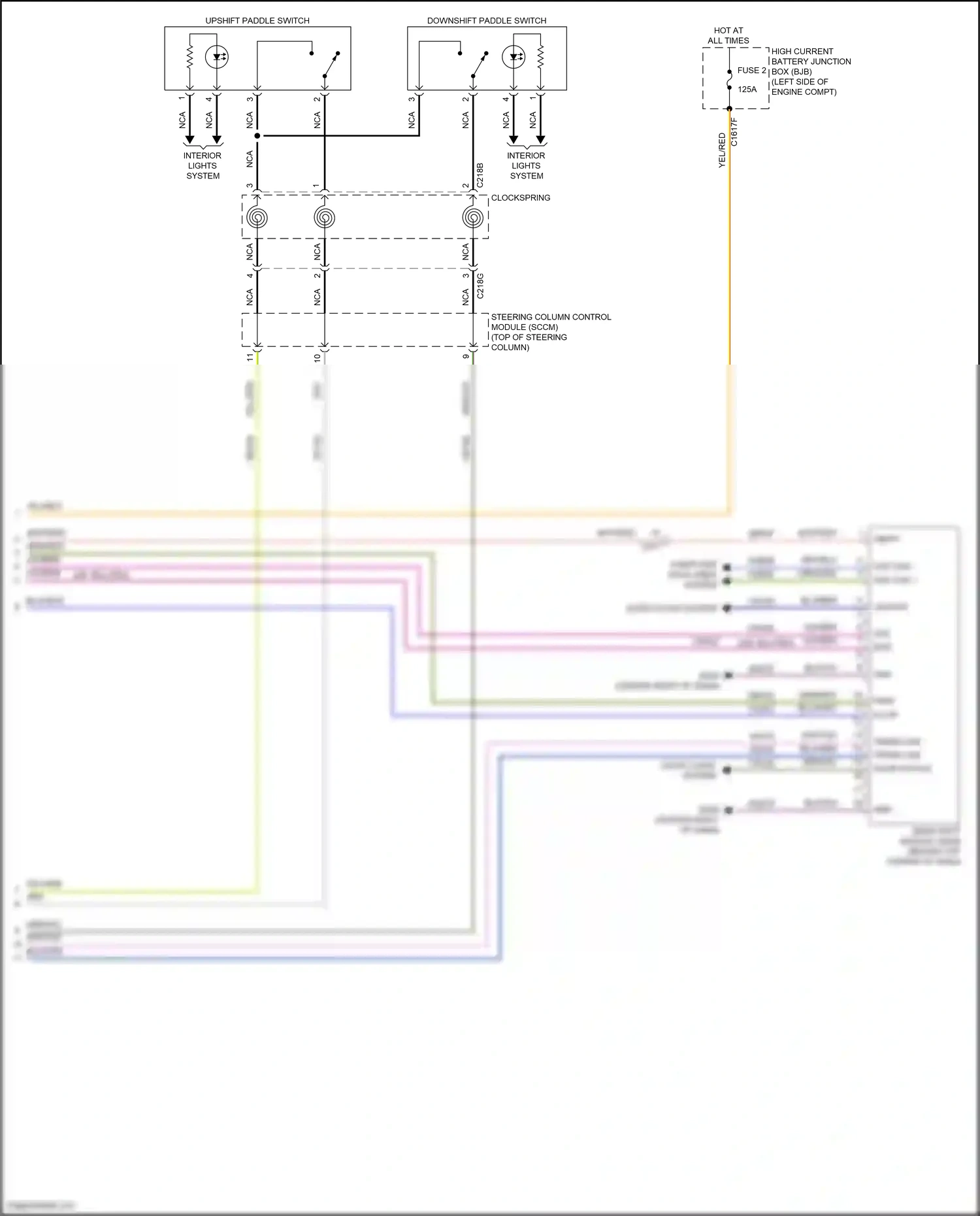 Lincoln Nautilus I (2018-2024) computer data lines system wiring diagram  (92 of 96)