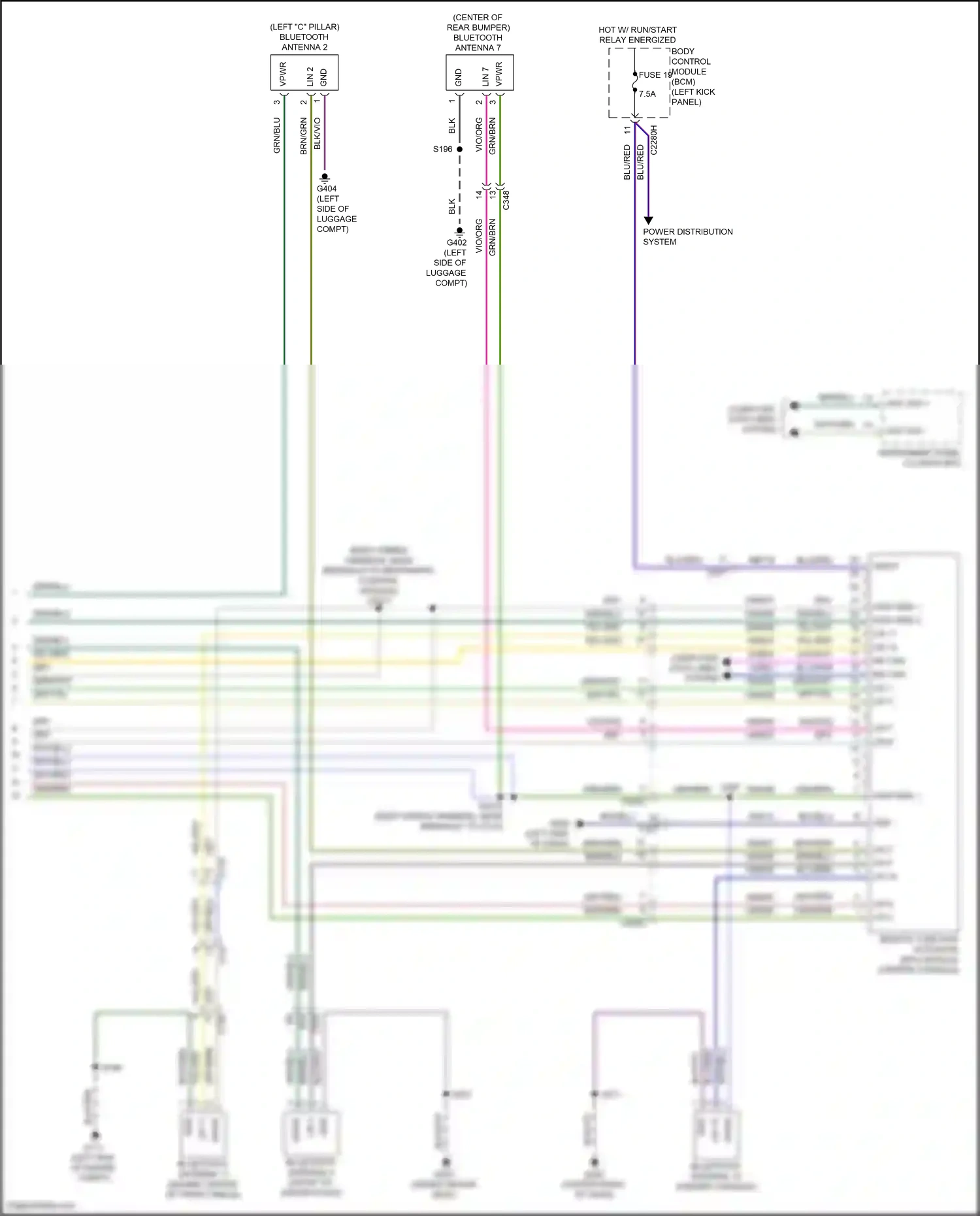 Lincoln Nautilus I (2018-2024) computer data lines system wiring diagram  (42 of 96)