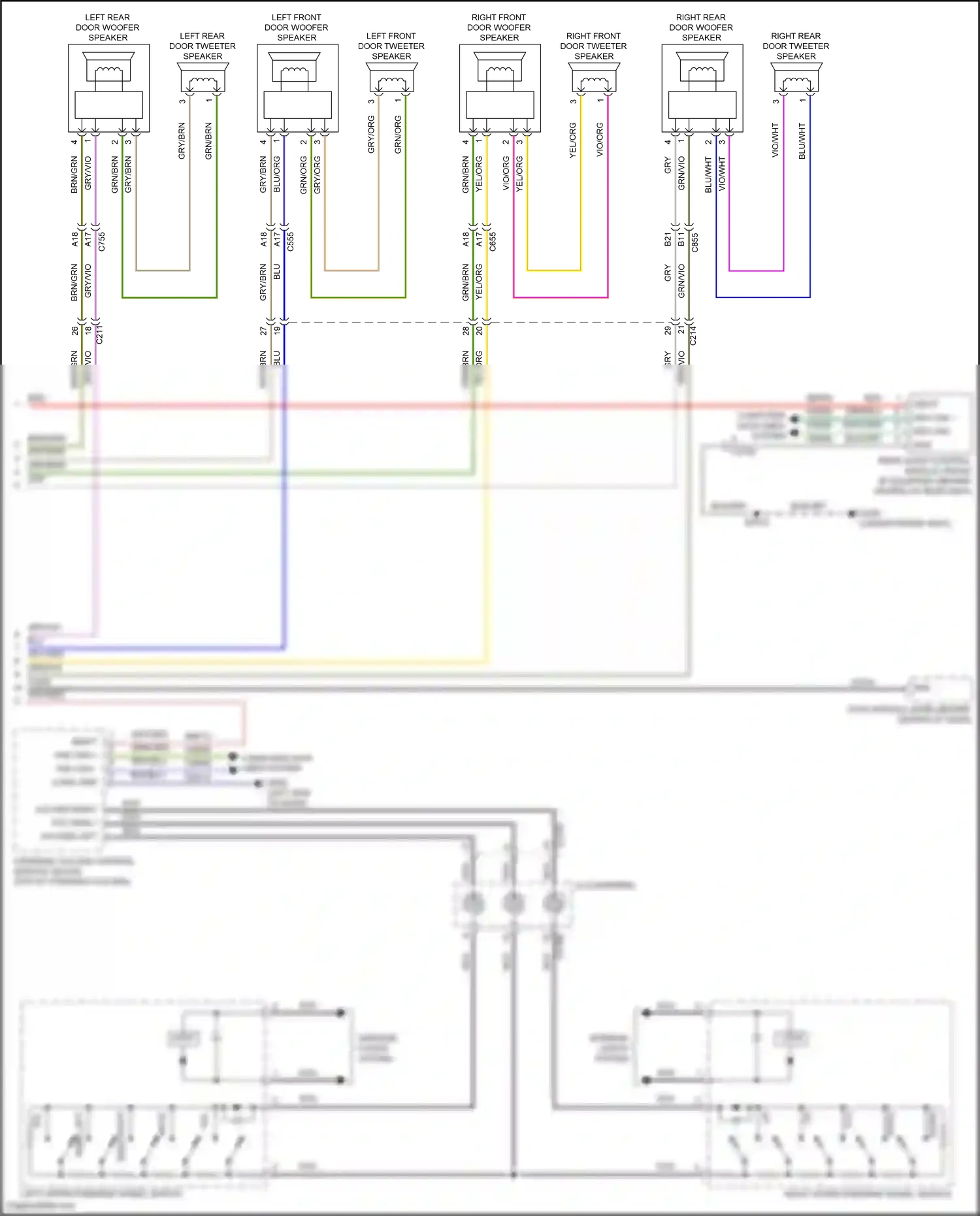 Lincoln Nautilus I (2018-2024) computer data lines system wiring diagram  (35 of 96)