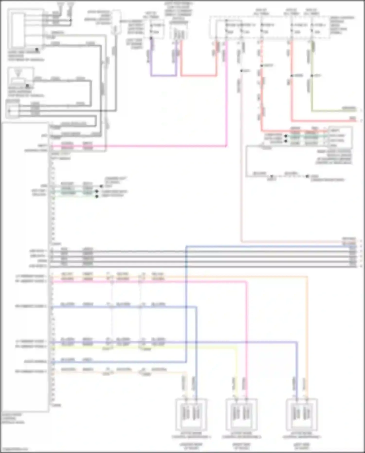 Wiring diagram fuse 25 for Lincoln Nautilus I (2018-2024) (4 of 12)