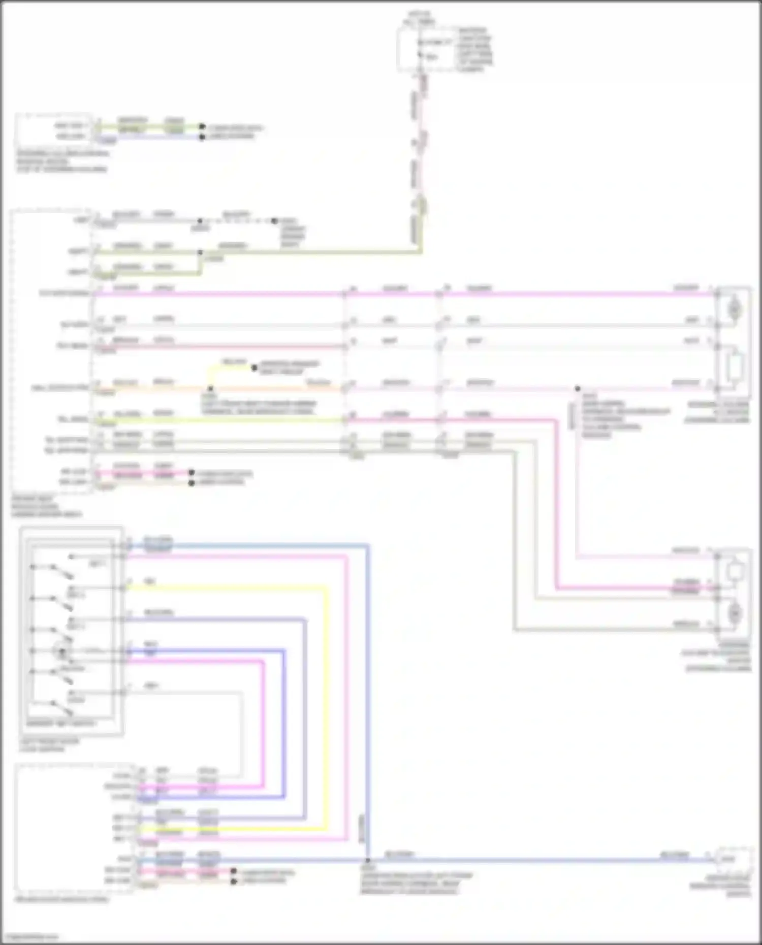 Wiring diagram fuse 77 for Lincoln Nautilus I (2018-2024) (5 of 5)