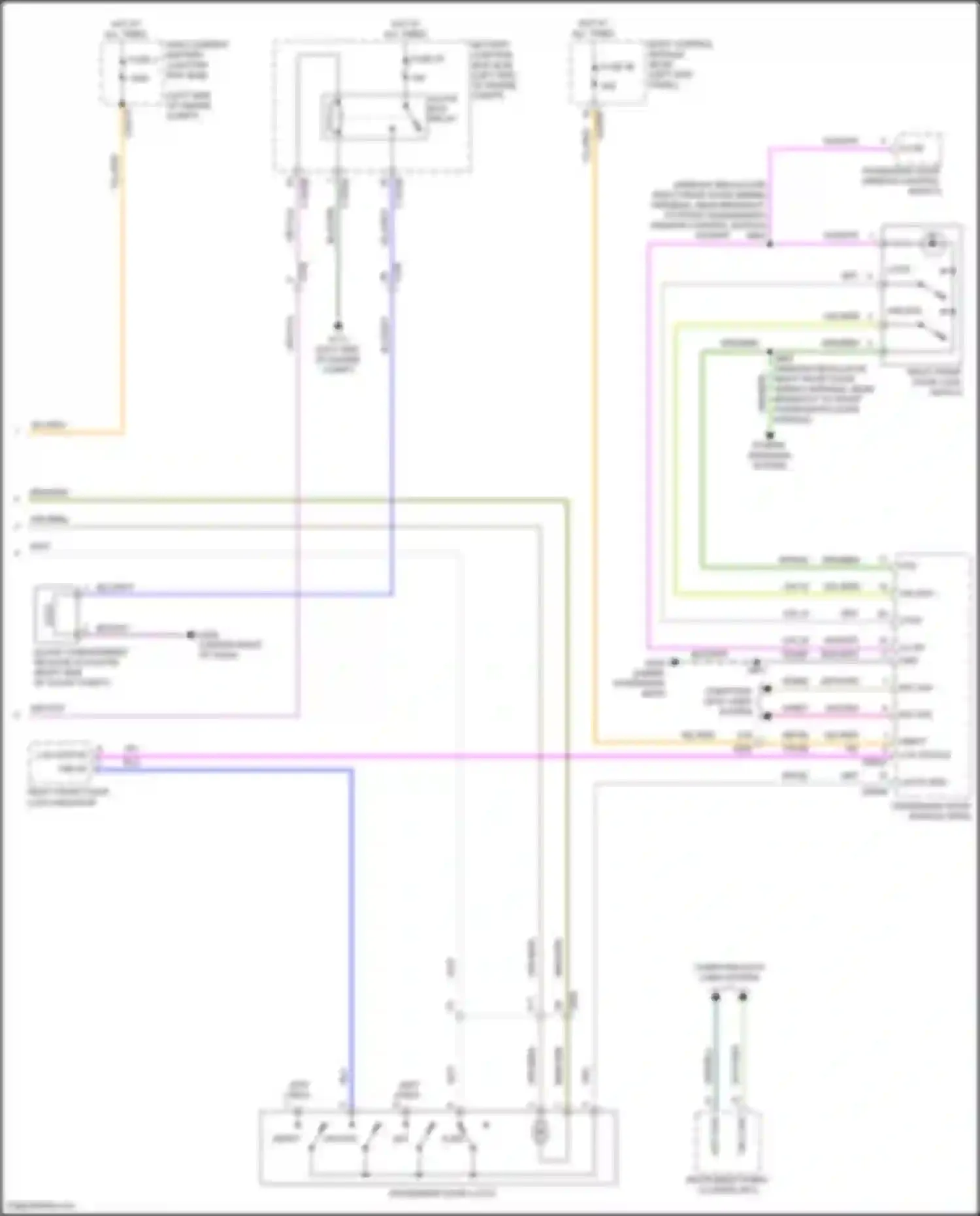 Wiring diagram hot at all times for Lincoln Nautilus I (2018-2024) (38 of 84)