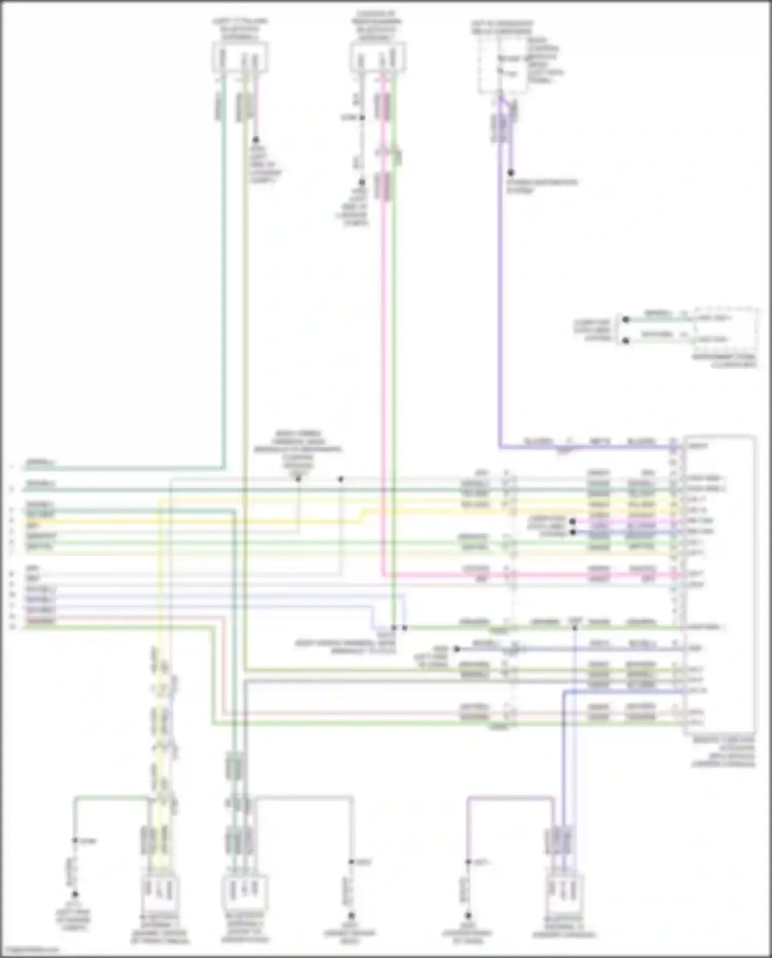 Wiring diagram lin 10 for Lincoln Nautilus I (2018-2024) (1 of 2)