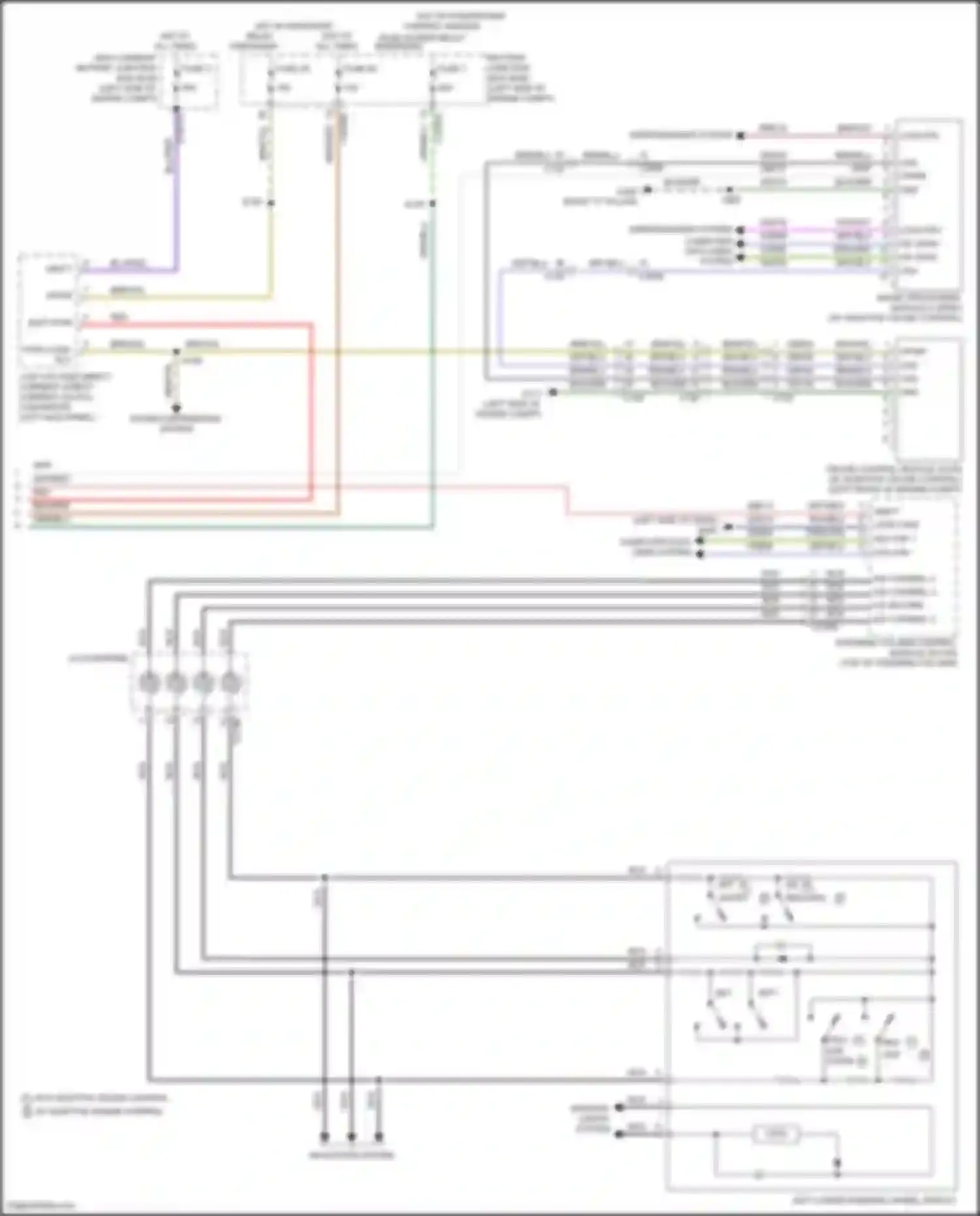 Wiring diagram res+ for Lincoln Nautilus I (2018-2024) (1 of 1)