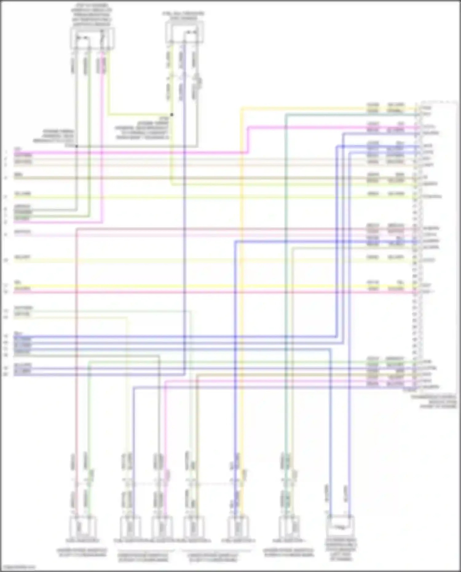 Wiring diagram tcw rvs for Lincoln Nautilus I (2018-2024) (1 of 1)