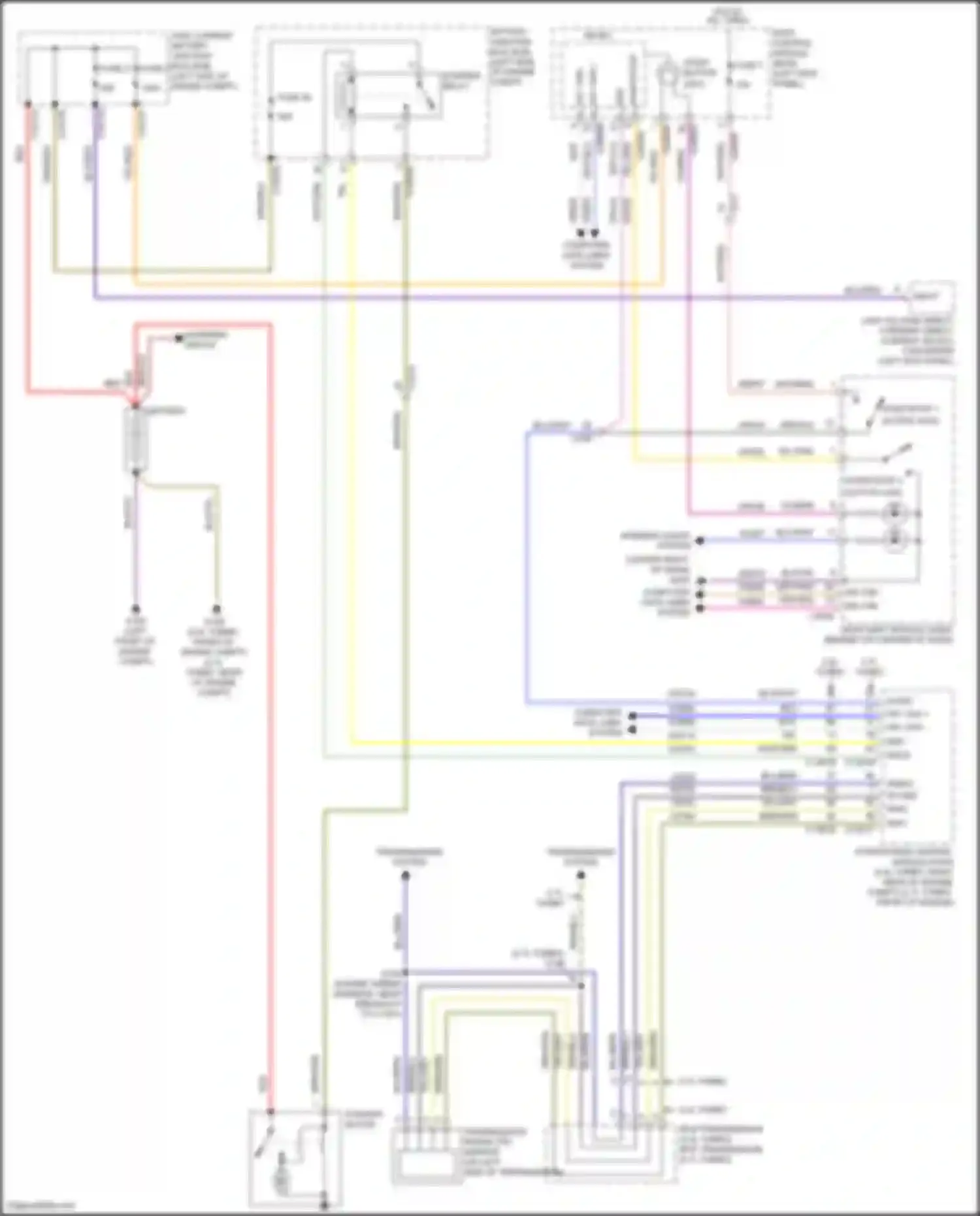 Wiring diagram tr gnd for Lincoln Nautilus I (2018-2024) (2 of 3)