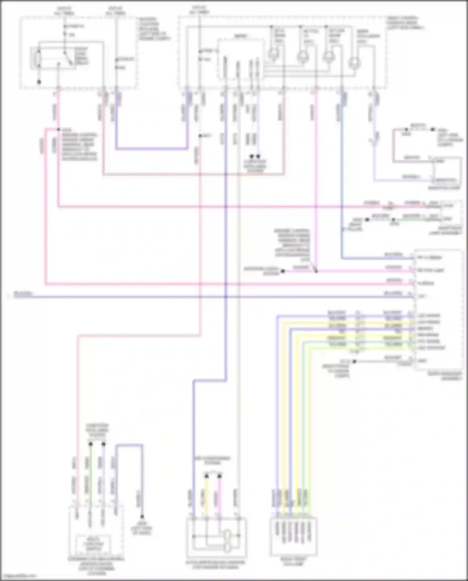 Wiring diagram vio/brn for Lincoln Nautilus I (2018-2024) (18 of 44)