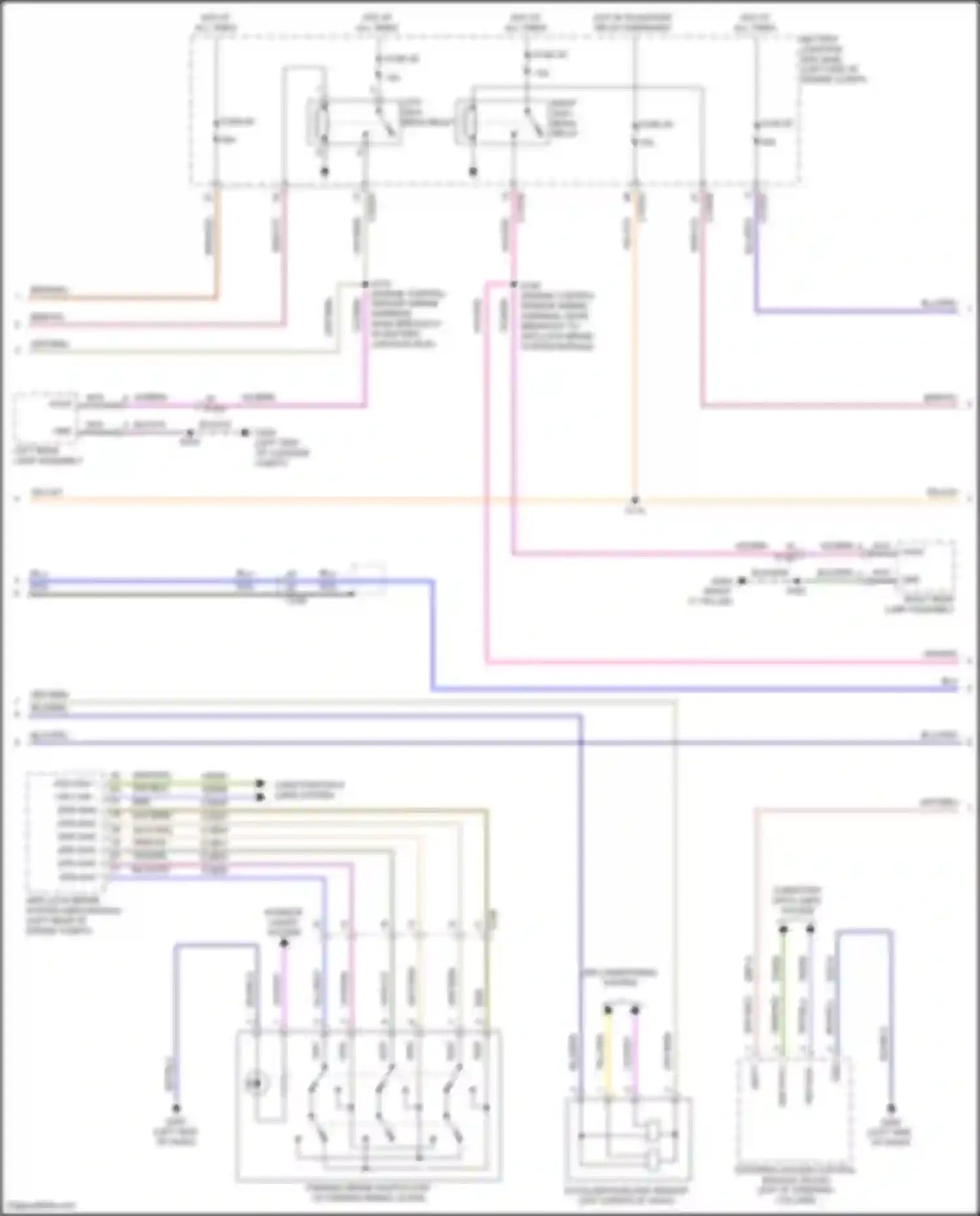 Wiring diagram vio/gry for Lincoln Nautilus I (2018-2024) (31 of 60)