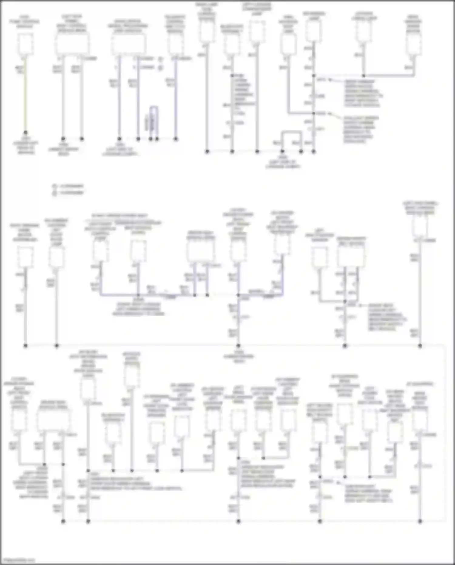 Wiring diagram w/ heated seats for Lincoln Nautilus I (2018-2024) (2 of 4)