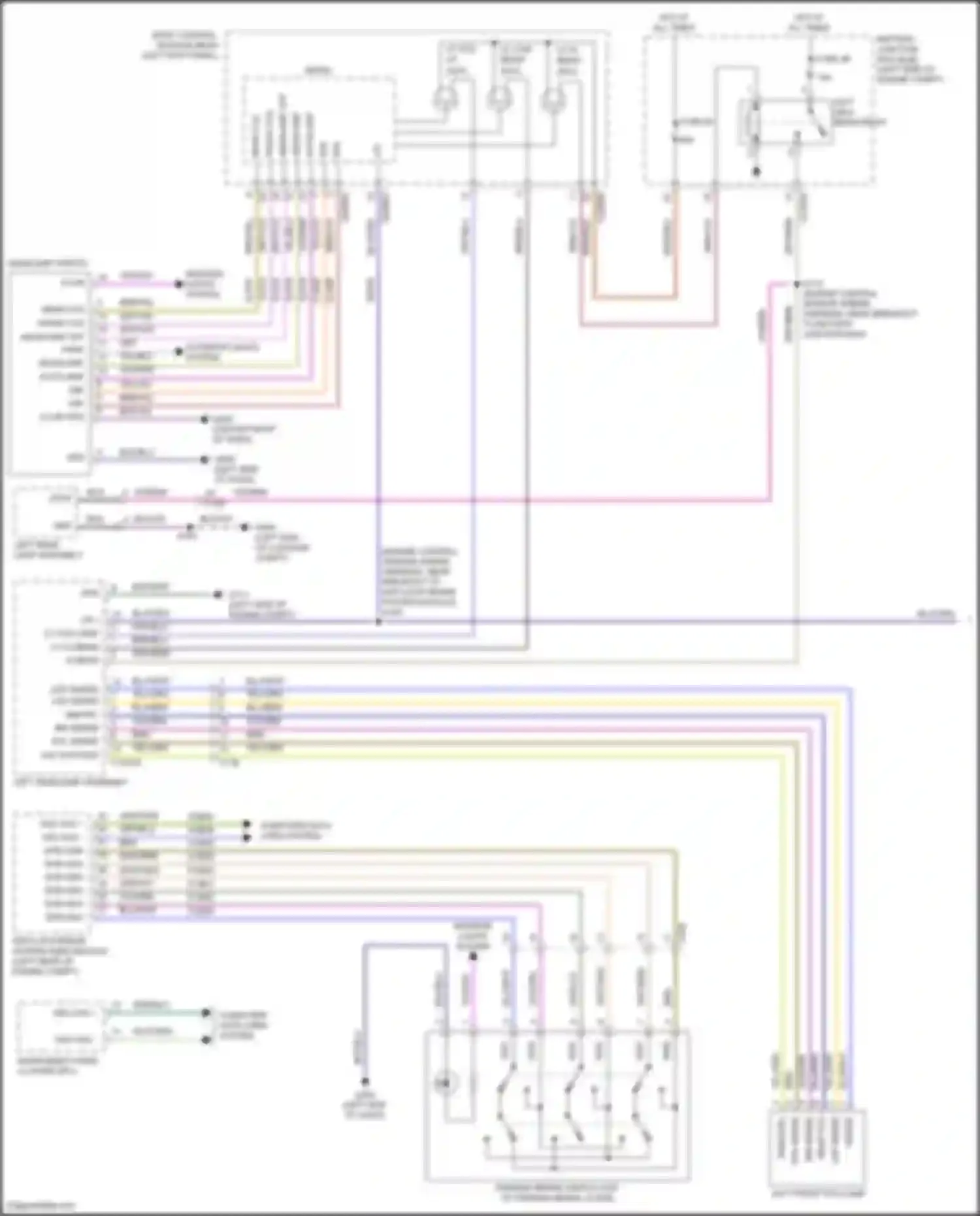 Wiring diagram wht/org for Lincoln Nautilus I (2018-2024) (24 of 57)